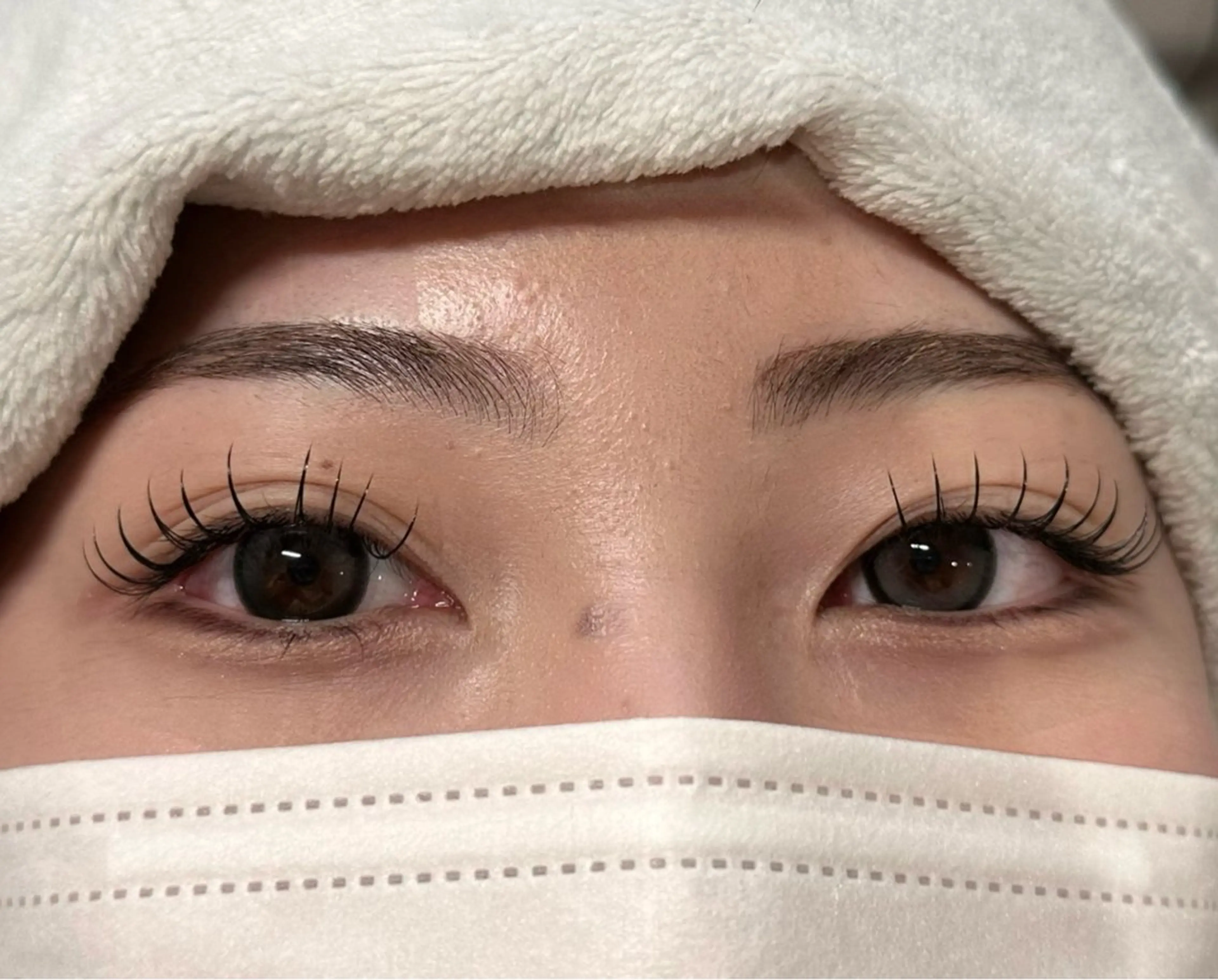 マツエク・マツパ 🤍束感マツエク /難波/moe/🤍のマツエク・マツパデザイン