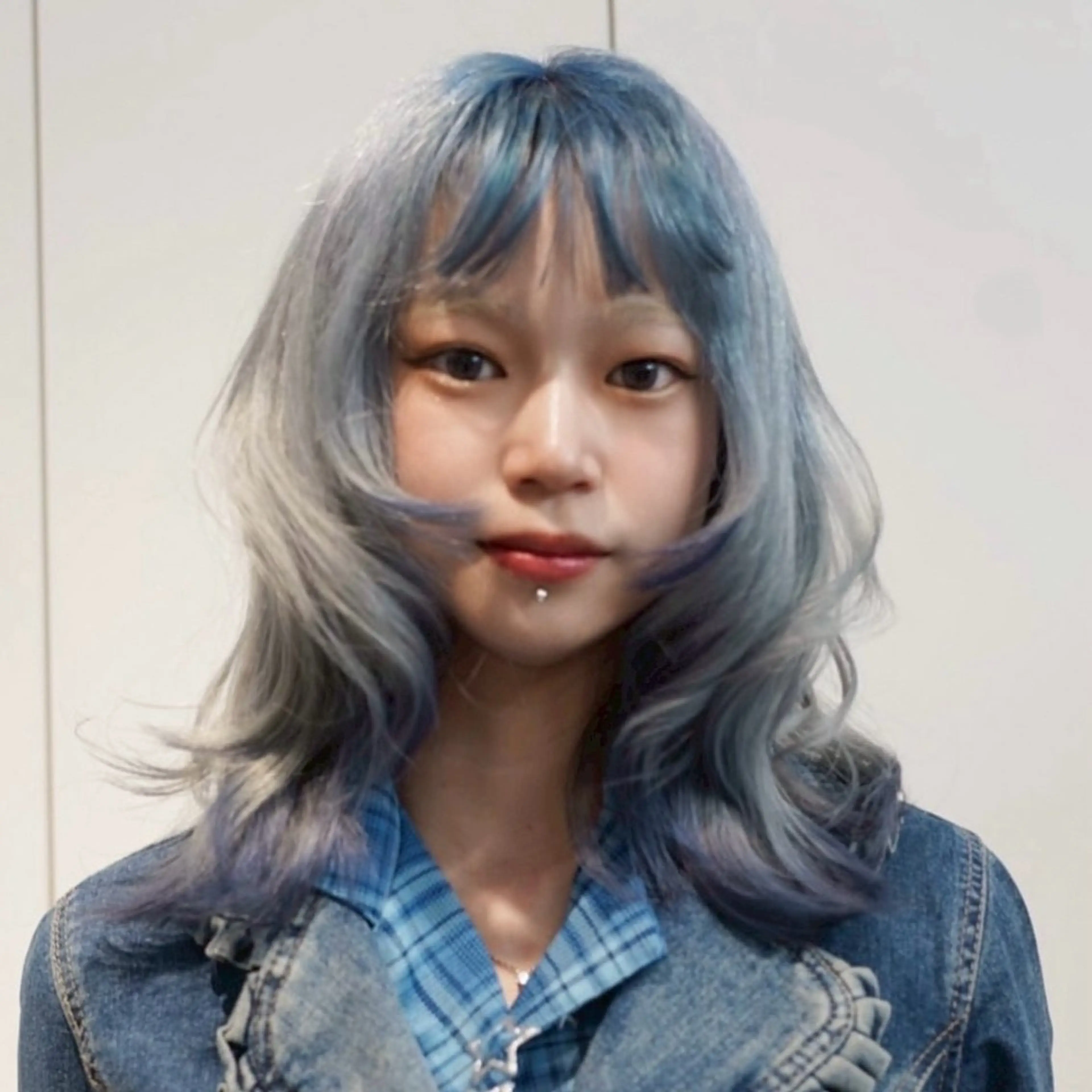 ミディアム カラー カット ヘアカラー レイヤー/透明感 カラー✩.*˚チャンのヘアスタイル