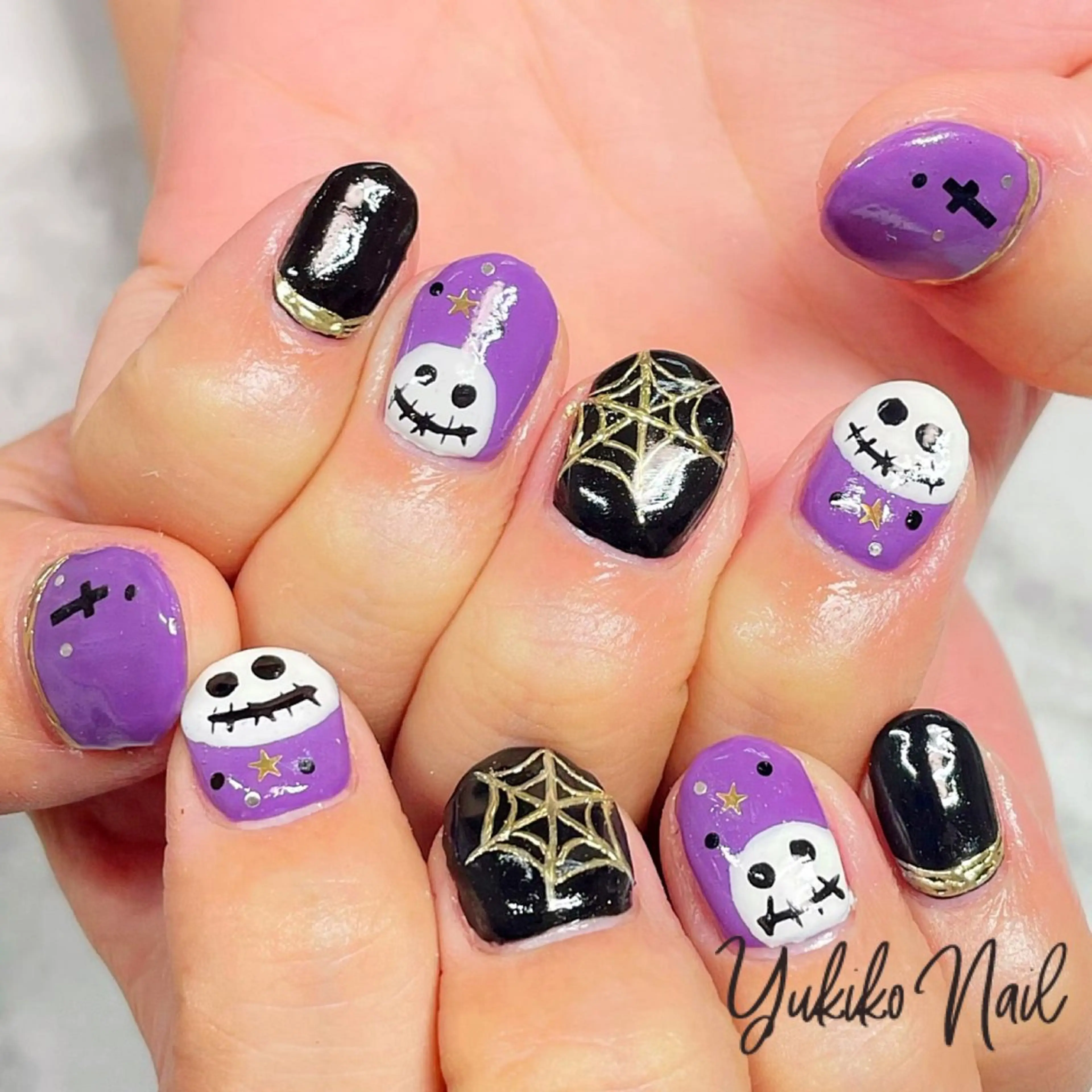 ネイル ハロウィン ユキコ ネイルのネイルデザイン