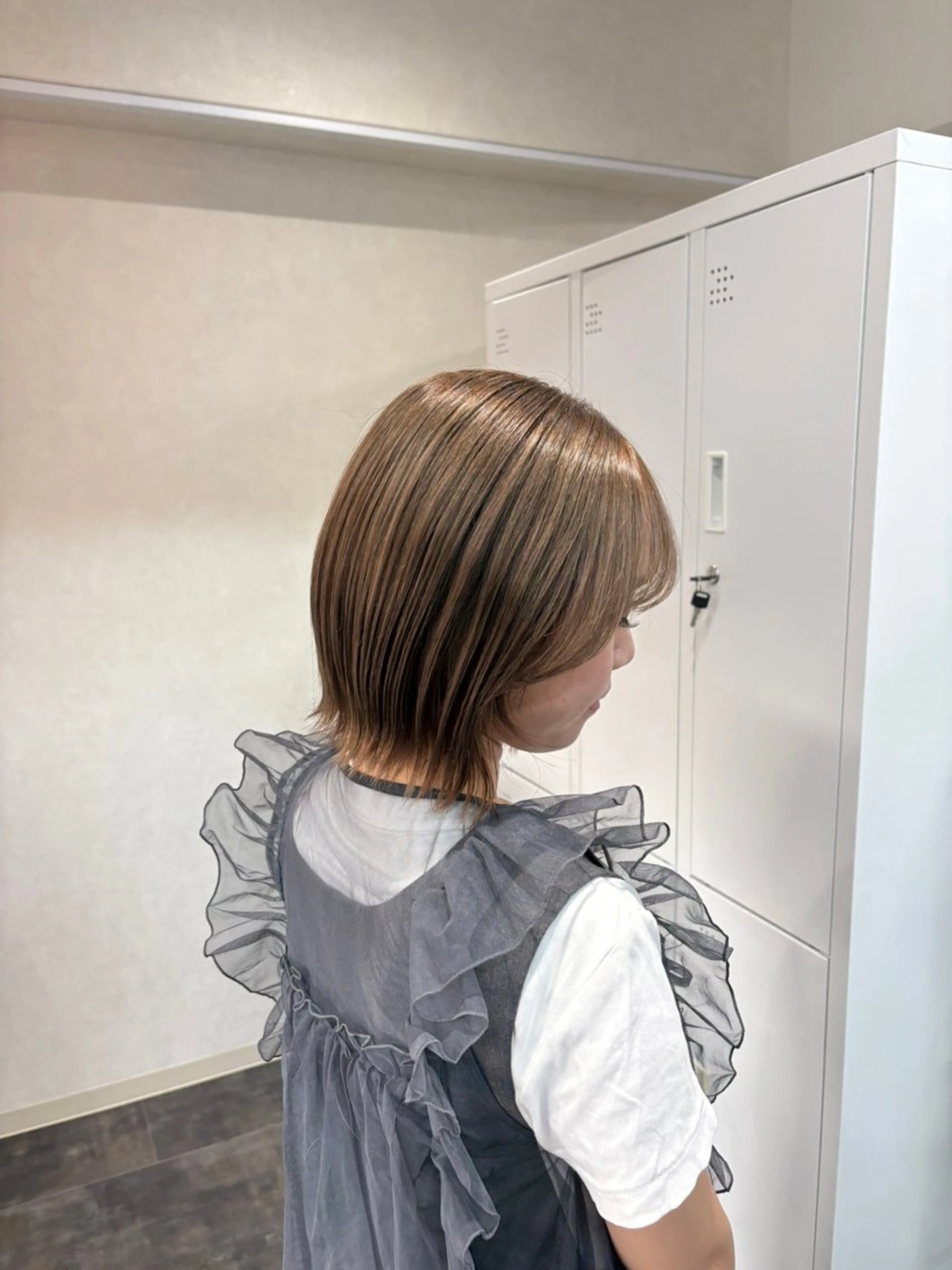 ショート ヘアカラー haku【津久野店】 ERIKAのヘアスタイル