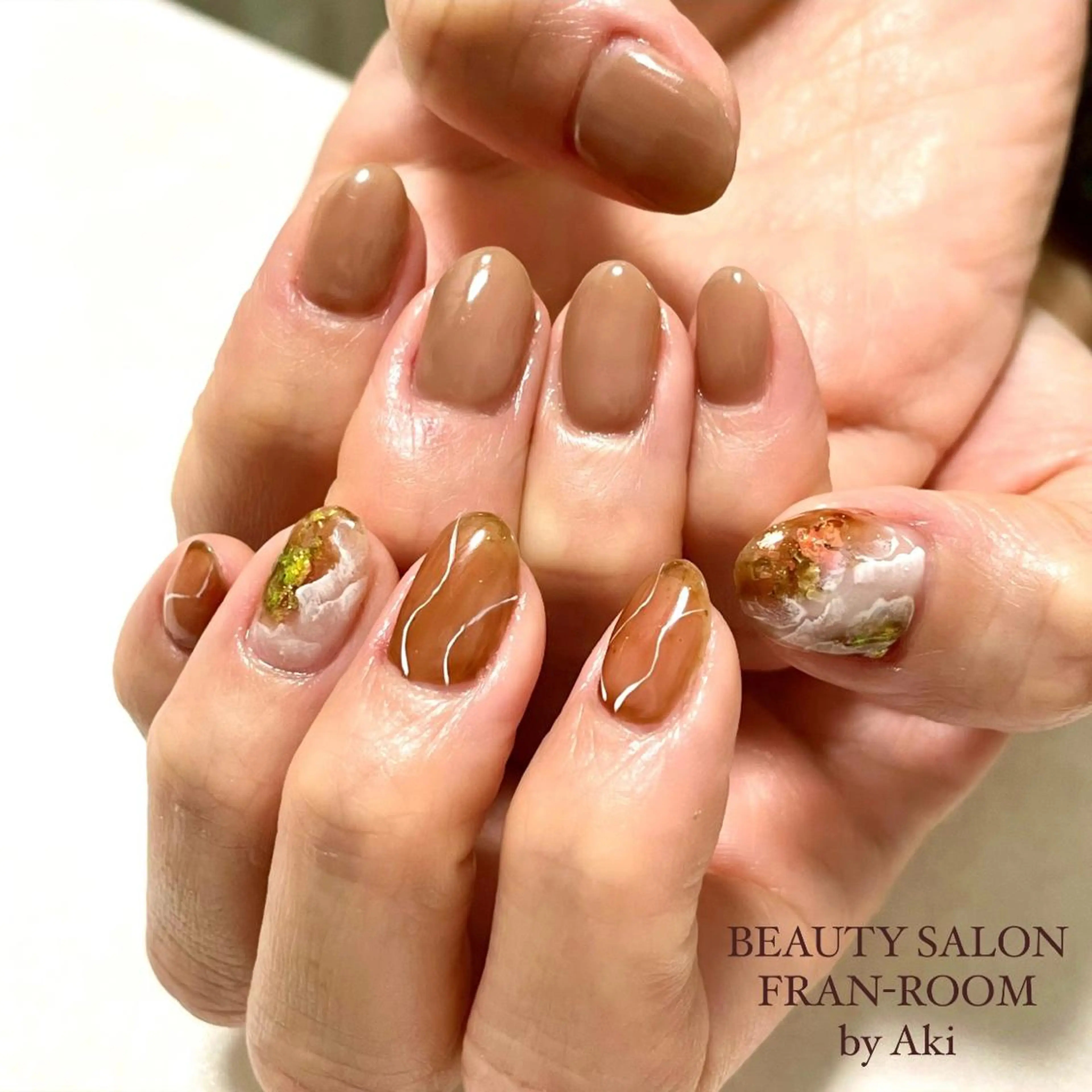 ネイル ジェルネイル パラジェル FRAN -ROOMのネイルデザイン