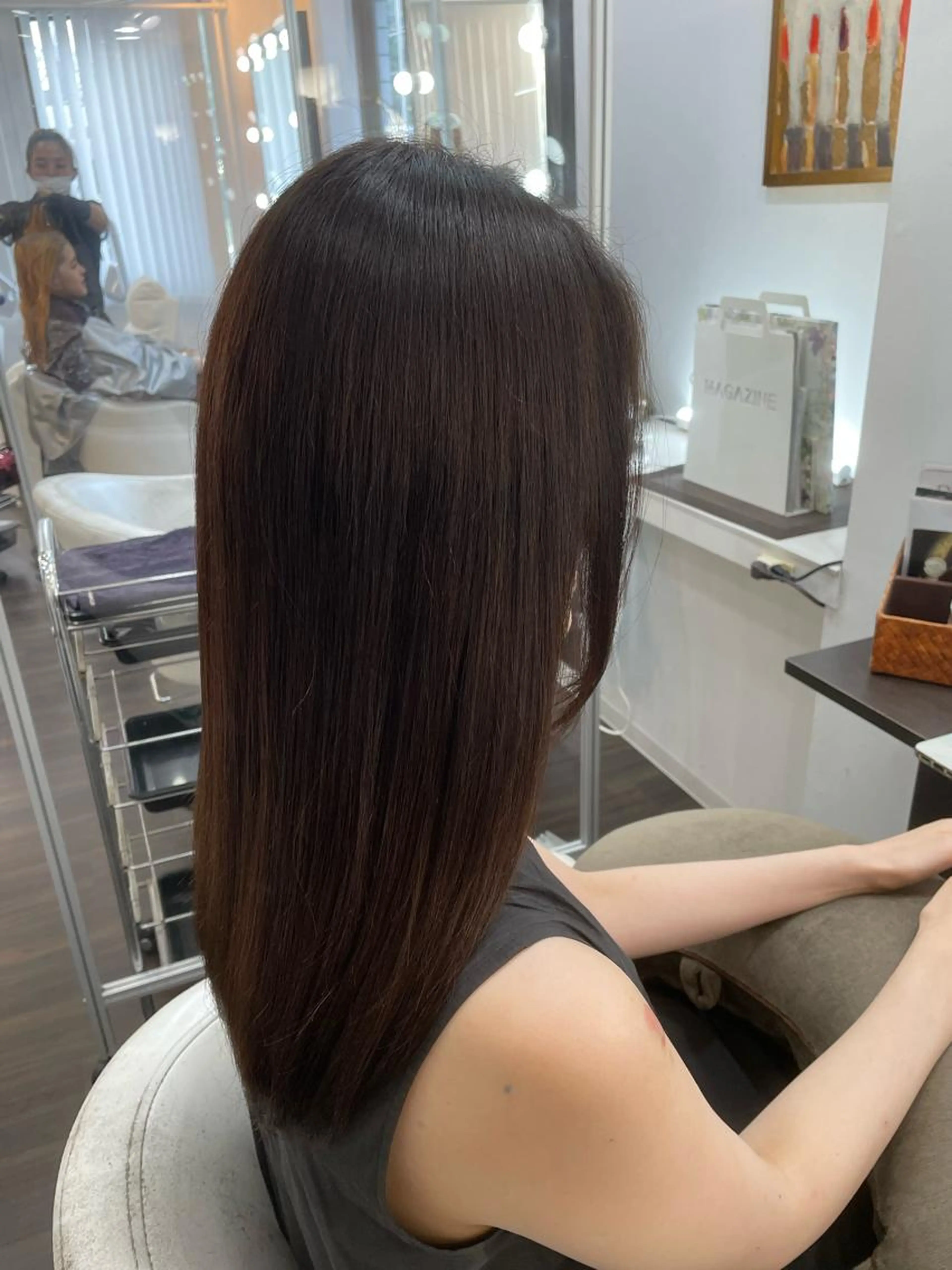 Premium髪質改善【美髪＋自然質感】カット＋高濃度トステア美髪縮毛矯正の写真