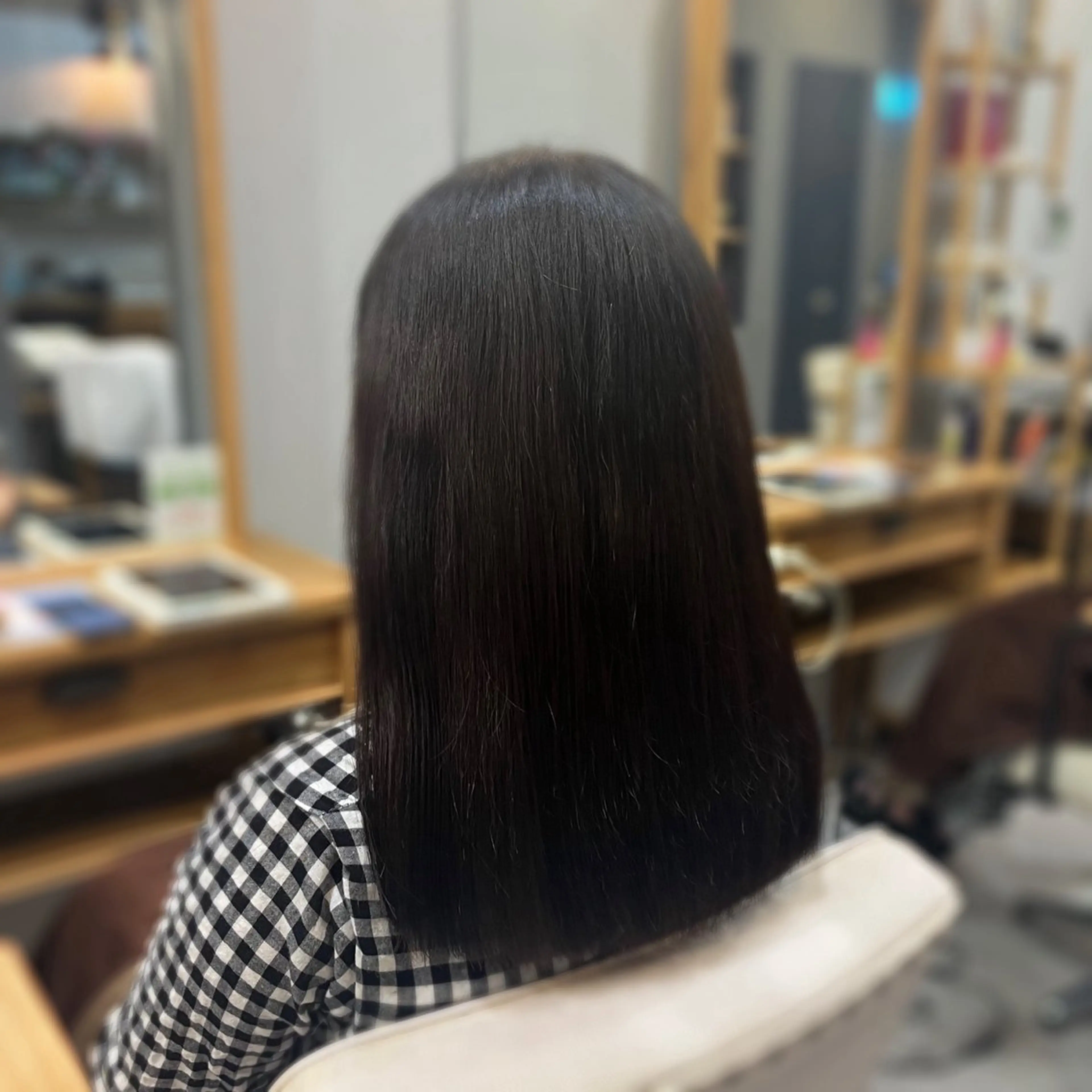ロング カット 🌸 飯野 舞桜のヘアスタイル