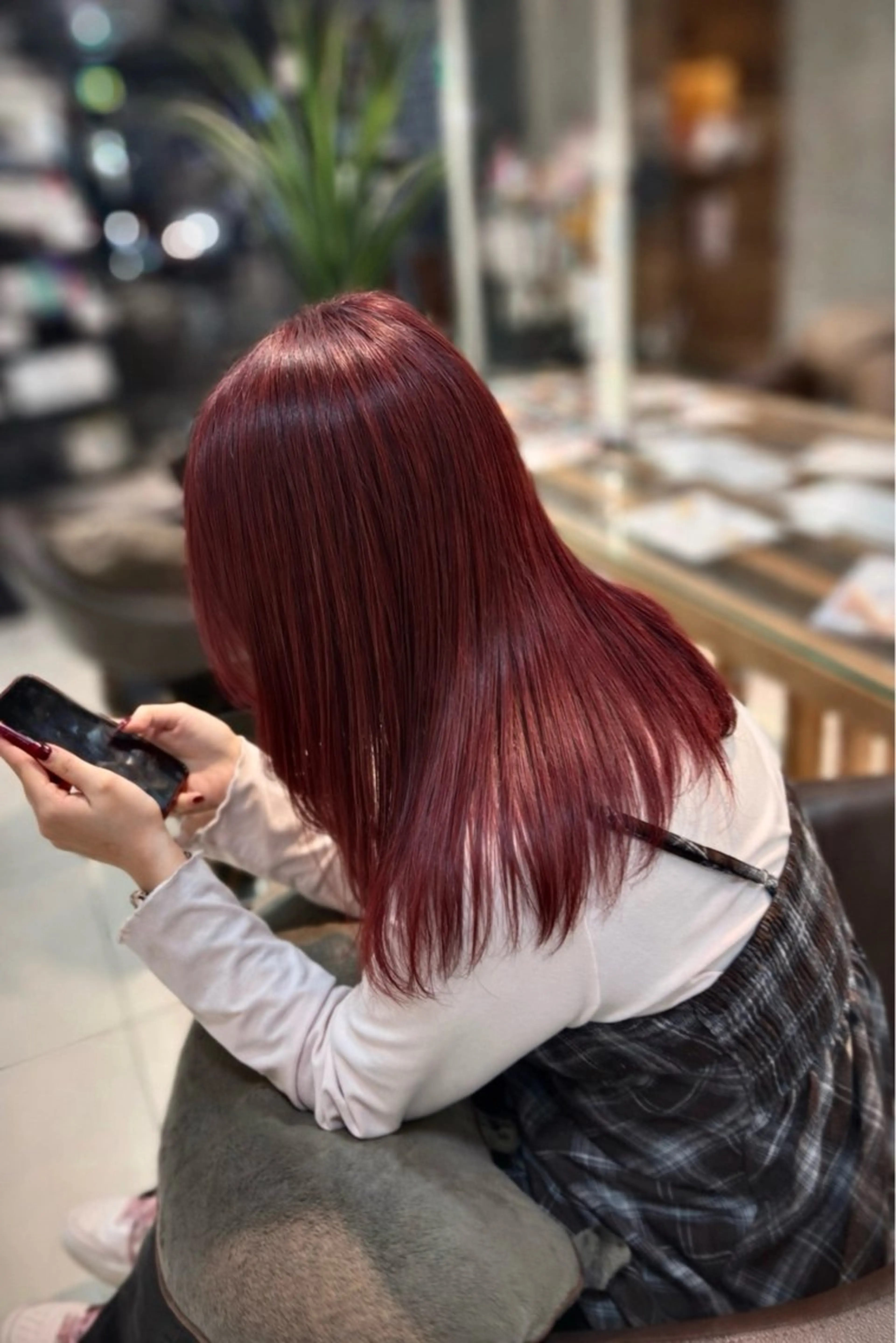 ミディアム 🎀カラー・カットモ デル募集中✧めい🎀のヘアスタイル