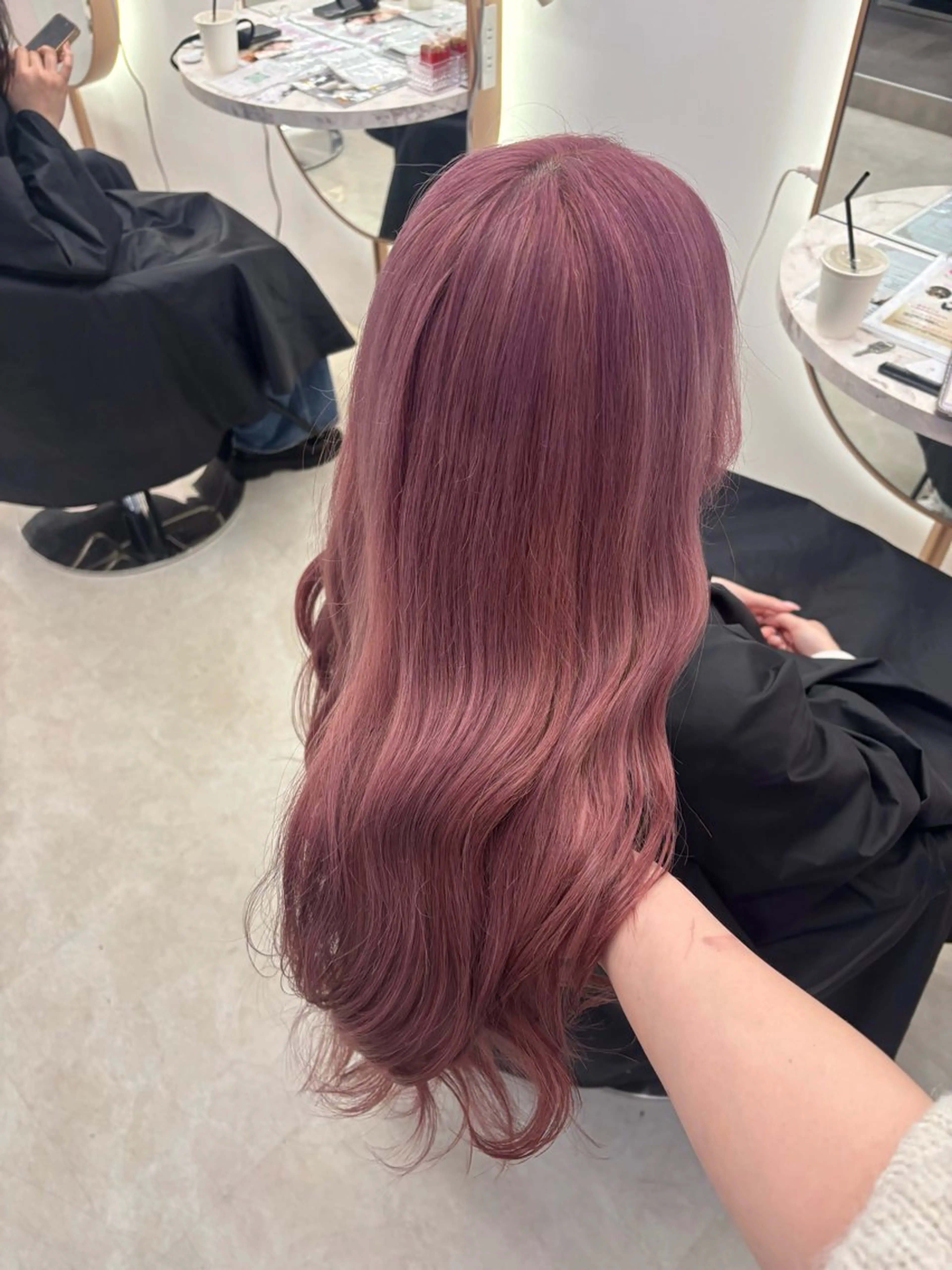 ロング カラー ヘアカラー トリートメント ayano カラーモデル募集中！のヘアスタイル