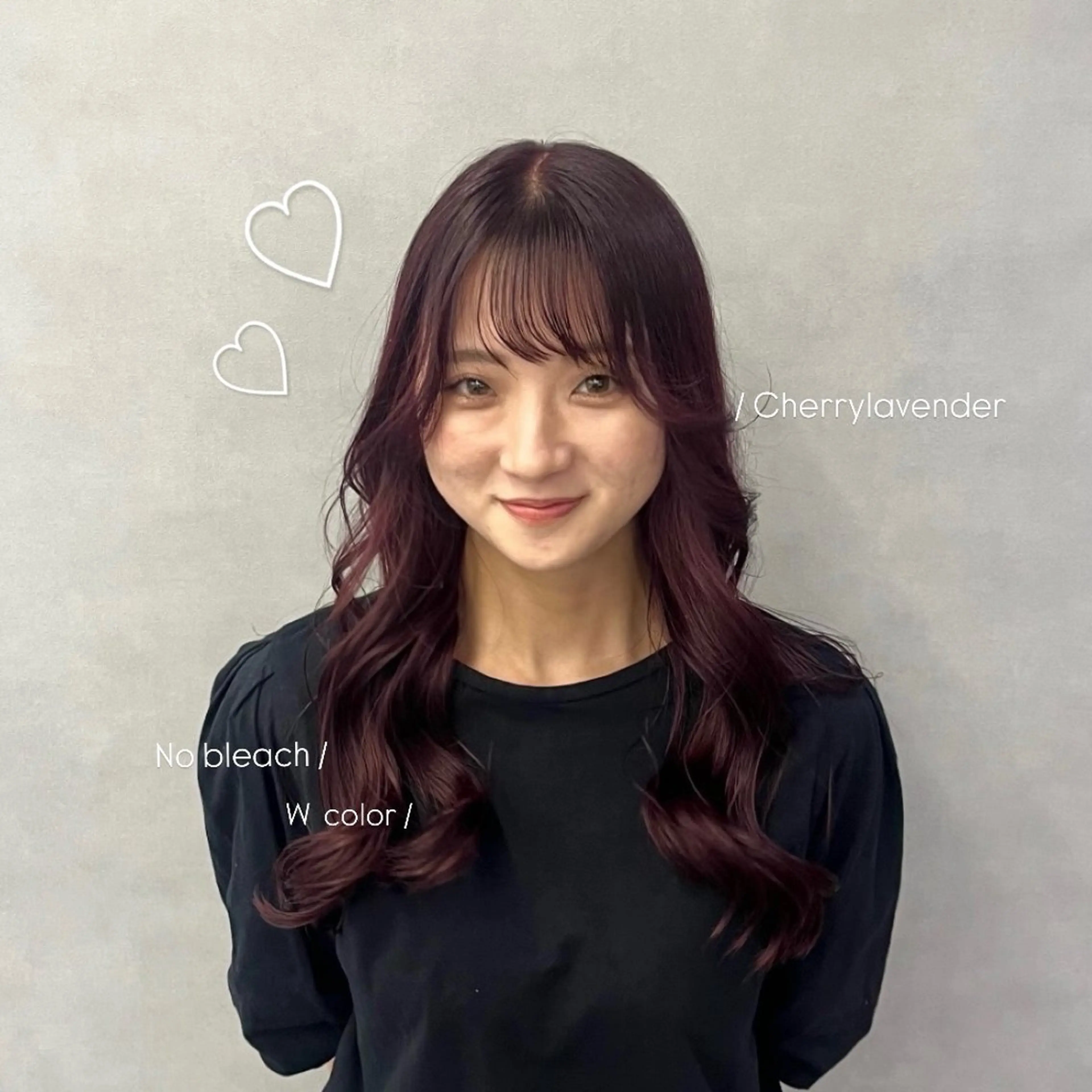 ロング Mirai/ 艶カラー/暖色カラーのヘアスタイル