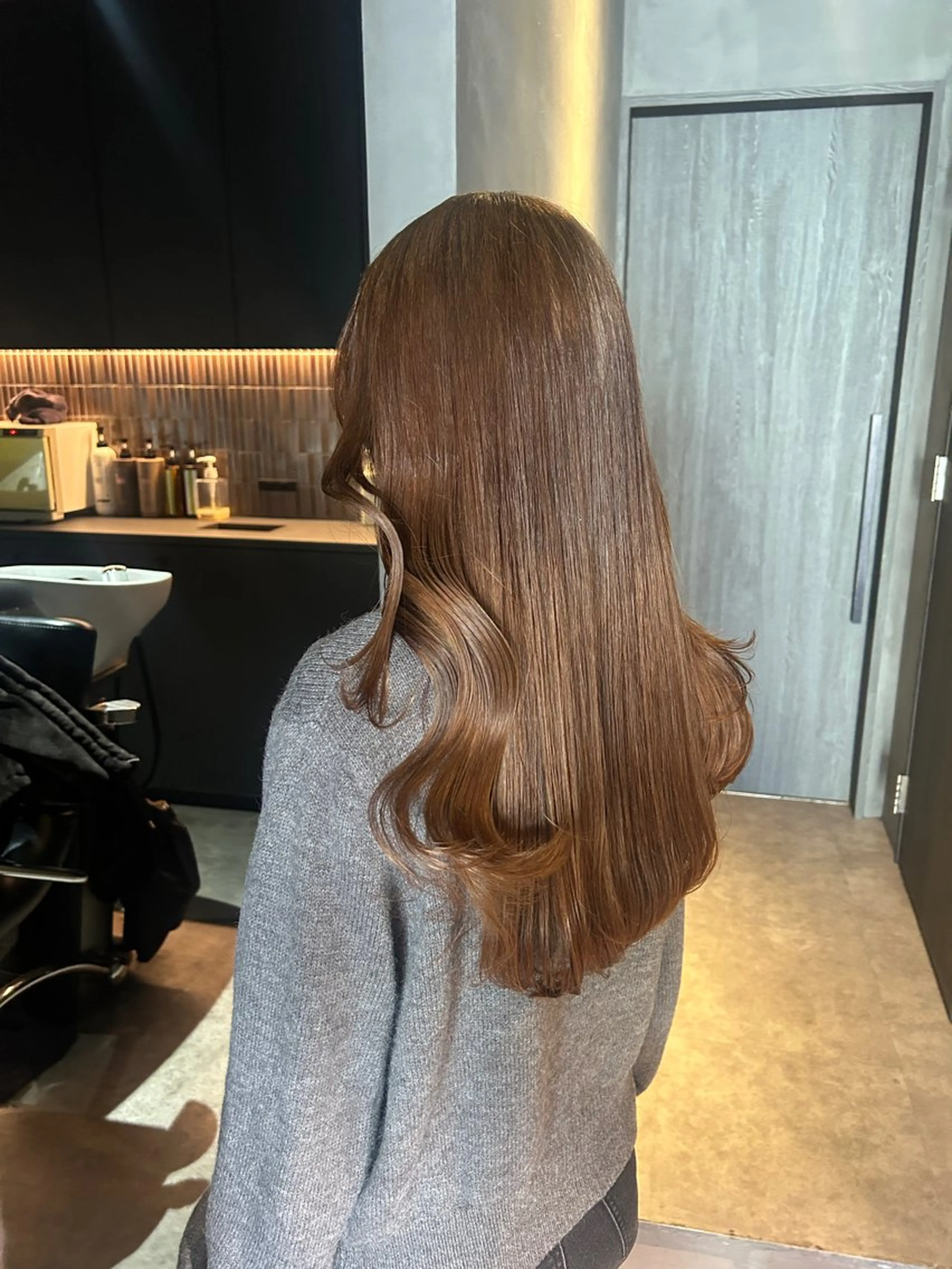 ロング 山本 夏樹のヘアスタイル