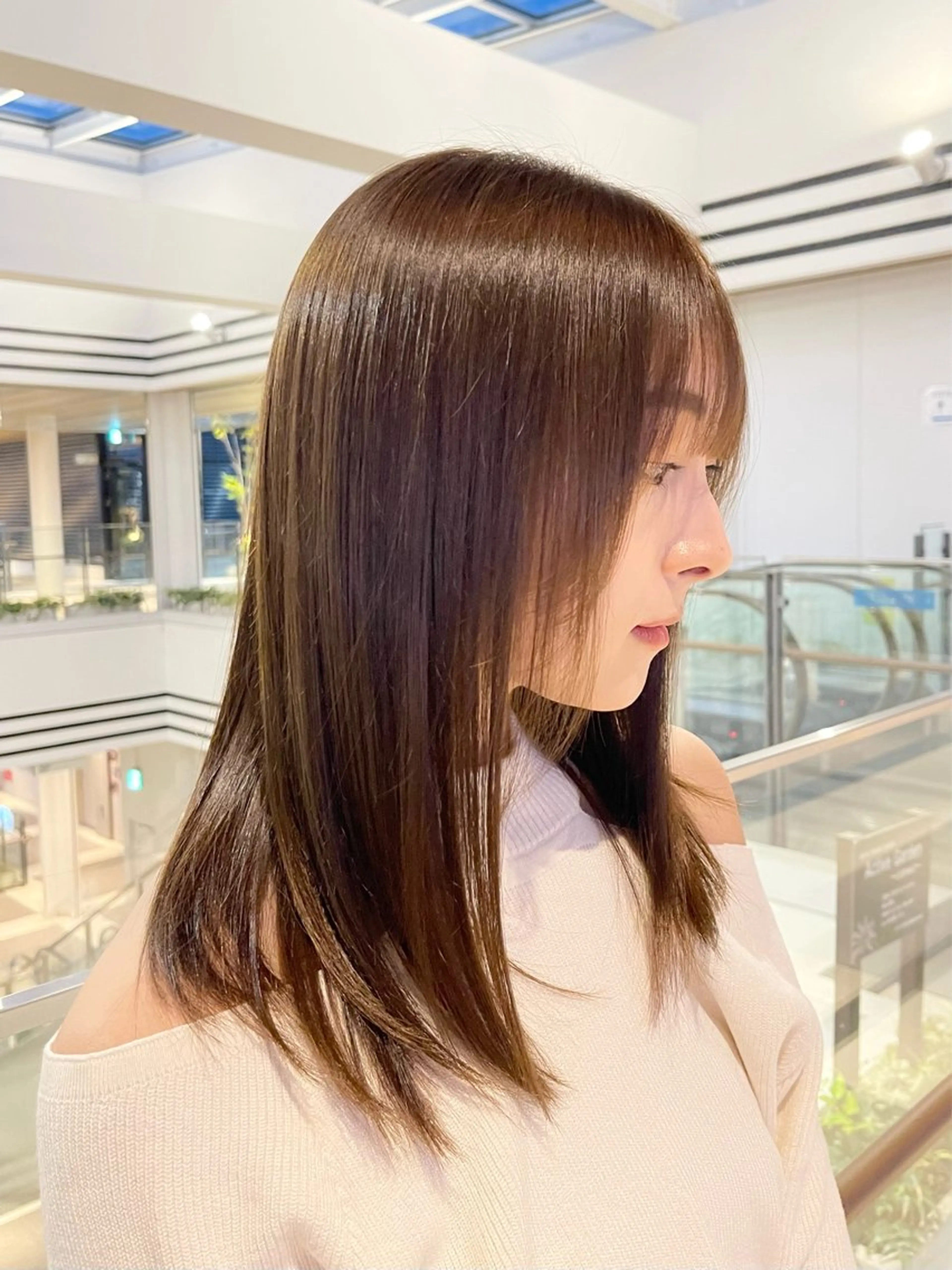 セミロング トリートメント 園田 渉 ◤SHIKIO◢のヘアスタイル