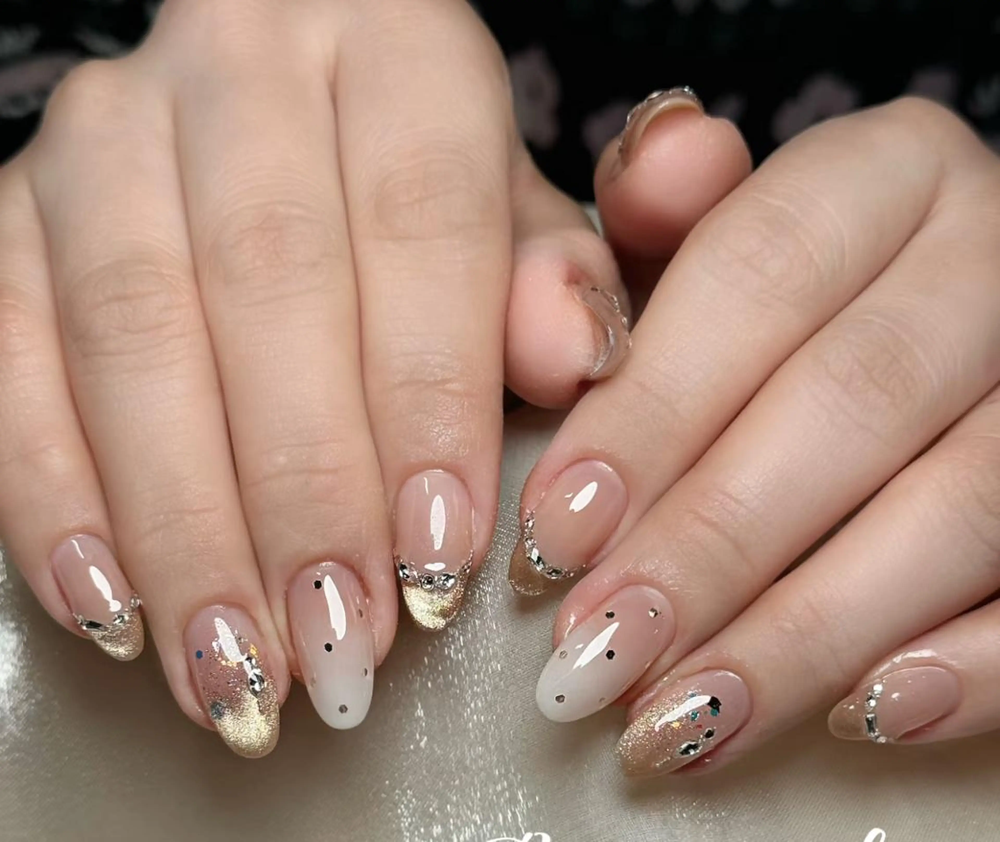 ネイル ハンドネイル ハンドケア 🍑 momo_nailのネイルデザイン