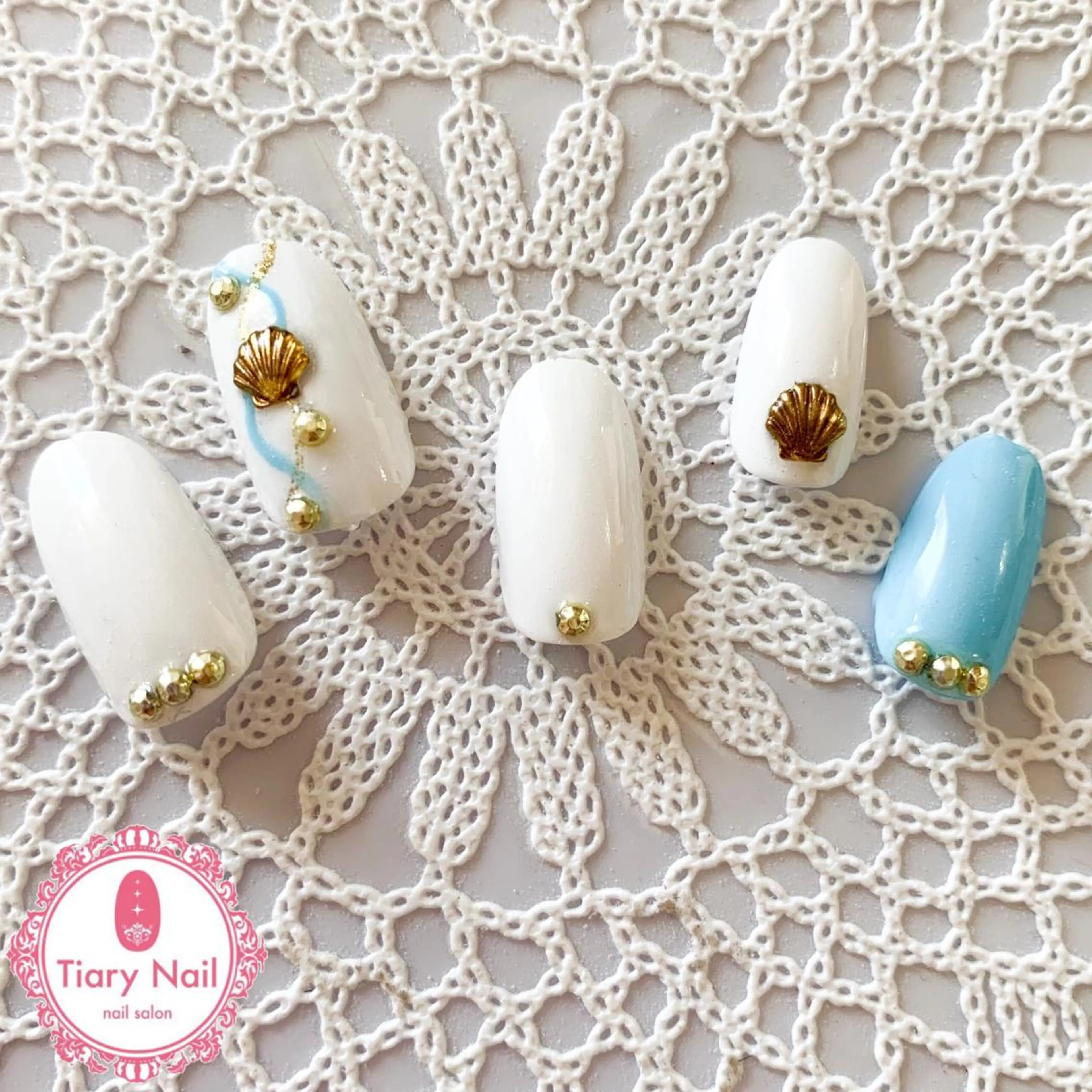 ネイル tiarynail K K🐼のネイルデザイン