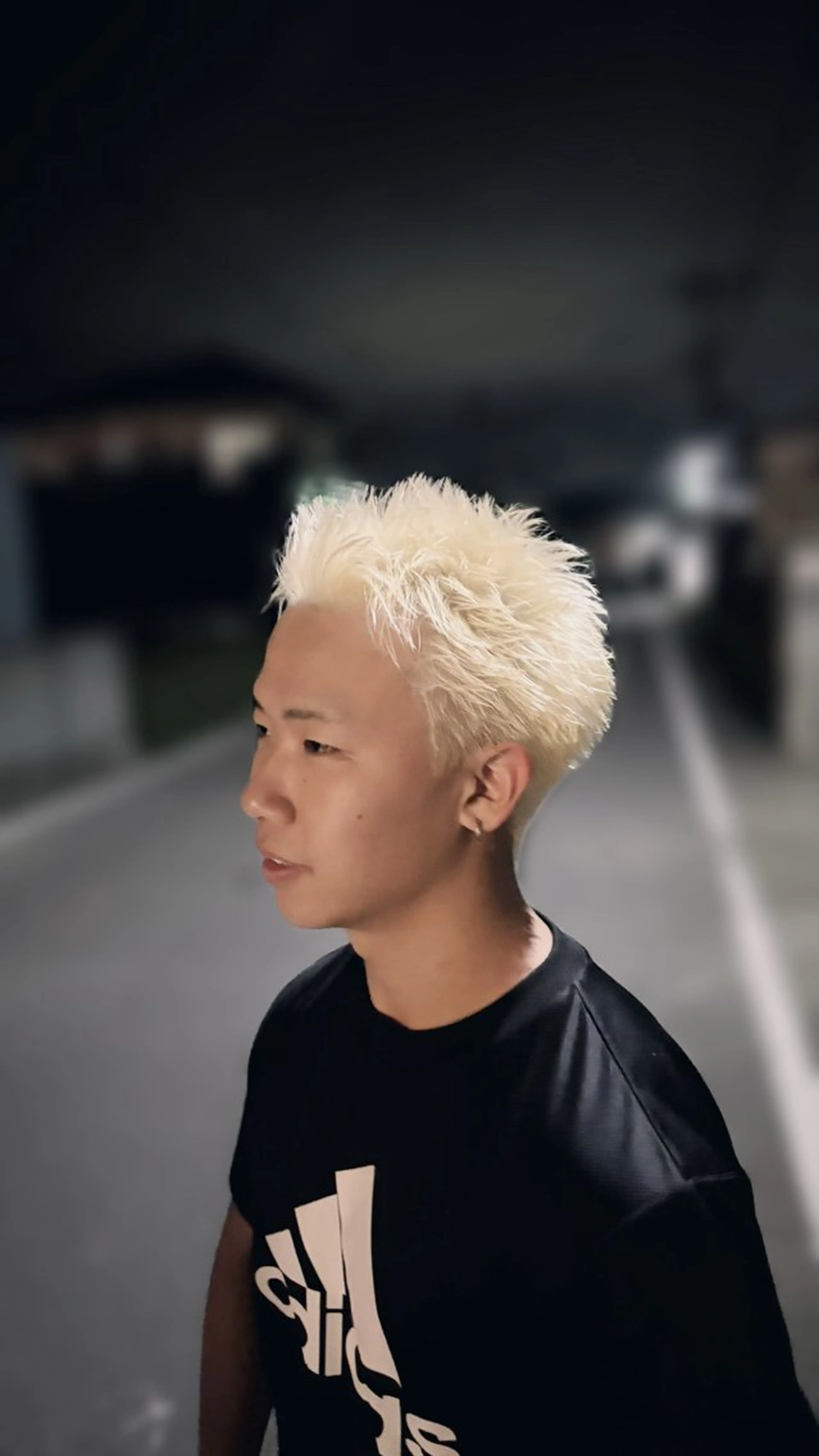 ショート メンズ ヘアカラー 鈴木 涼太のヘアスタイル