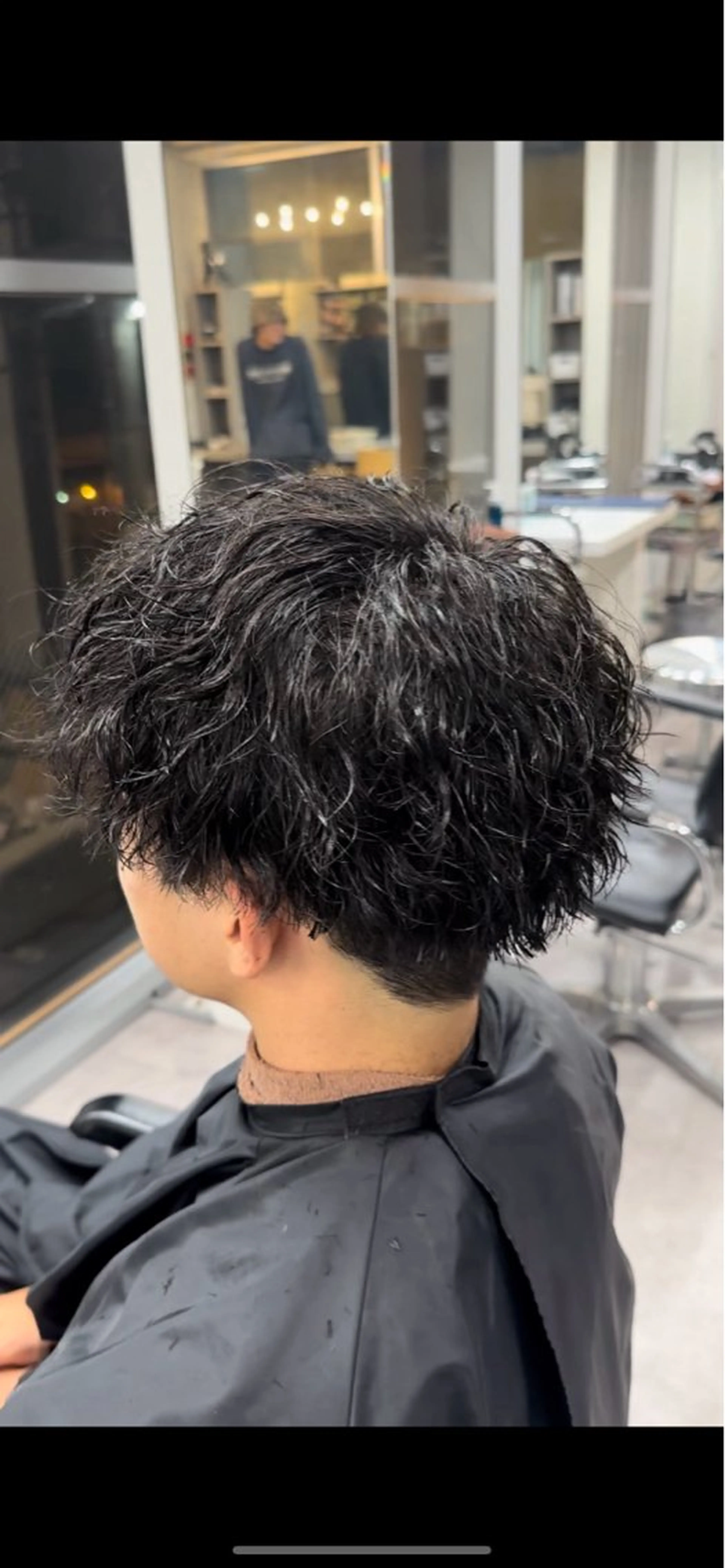 ショート パーマ メンズ 【メンズパーマ】比嘉 啓人のヘアスタイル
