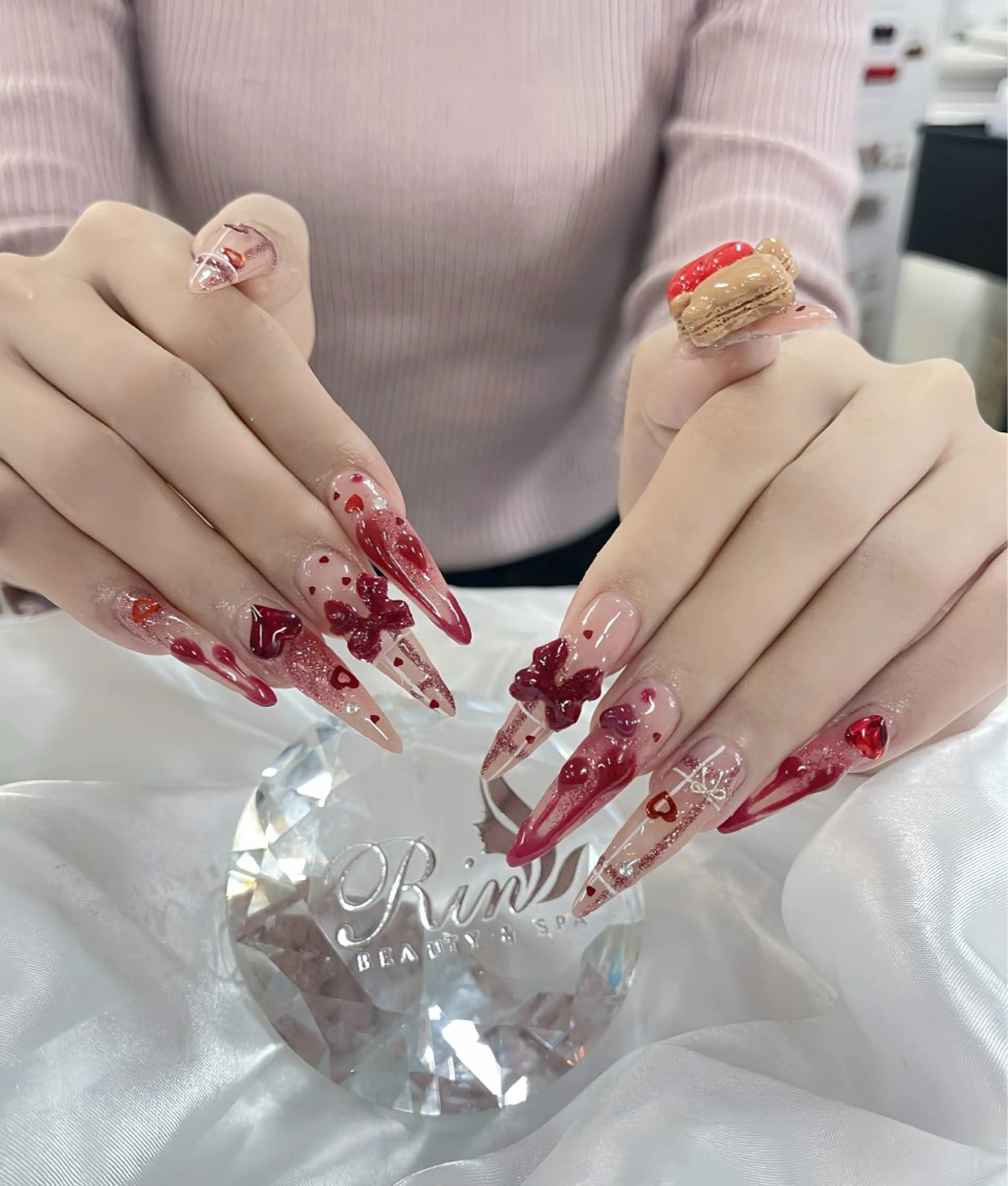 ネイル アートネイル ハンドネイル Rin Nail 新大久保店のネイルデザイン