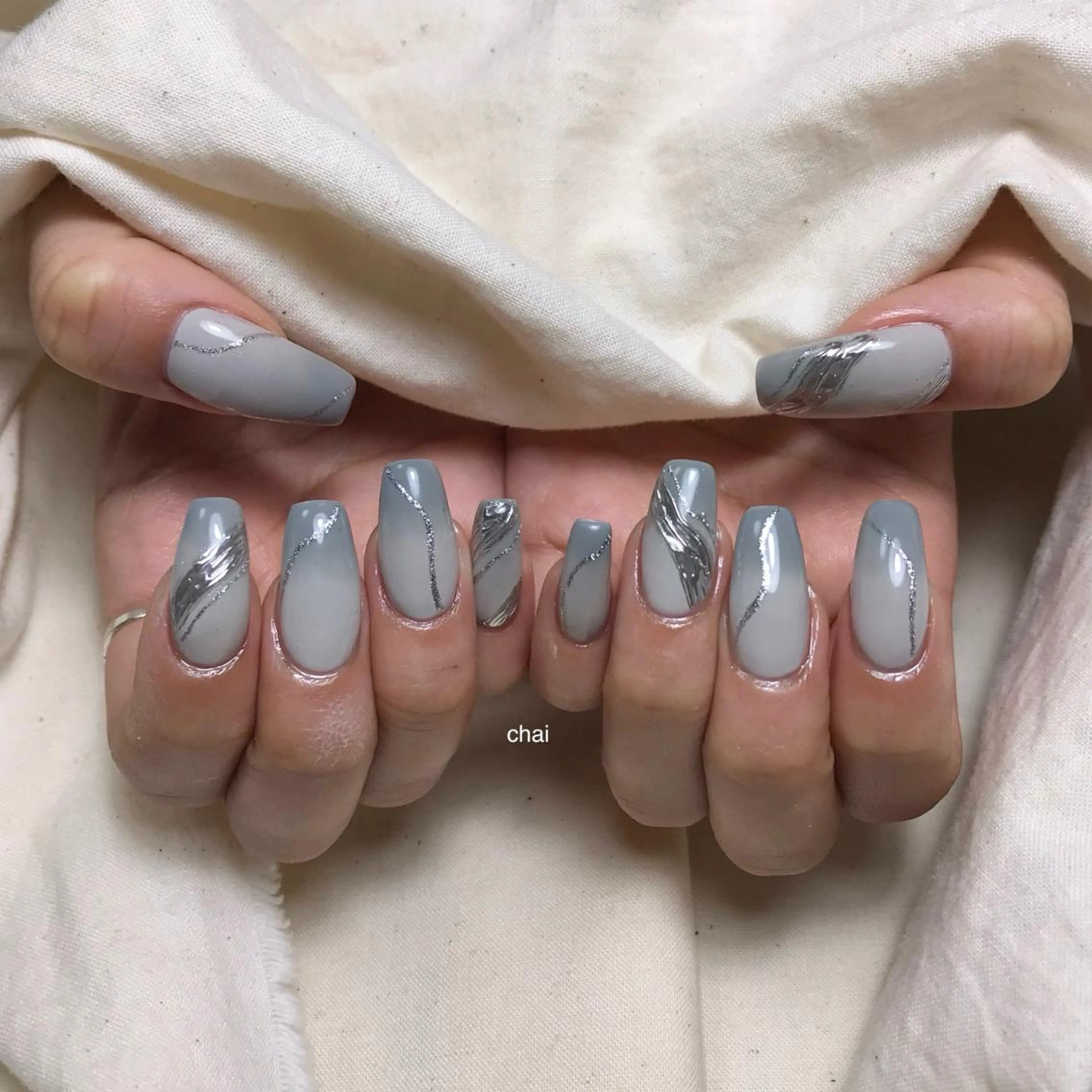ネイル ハンドネイル 💅chainail _aiのネイルデザイン