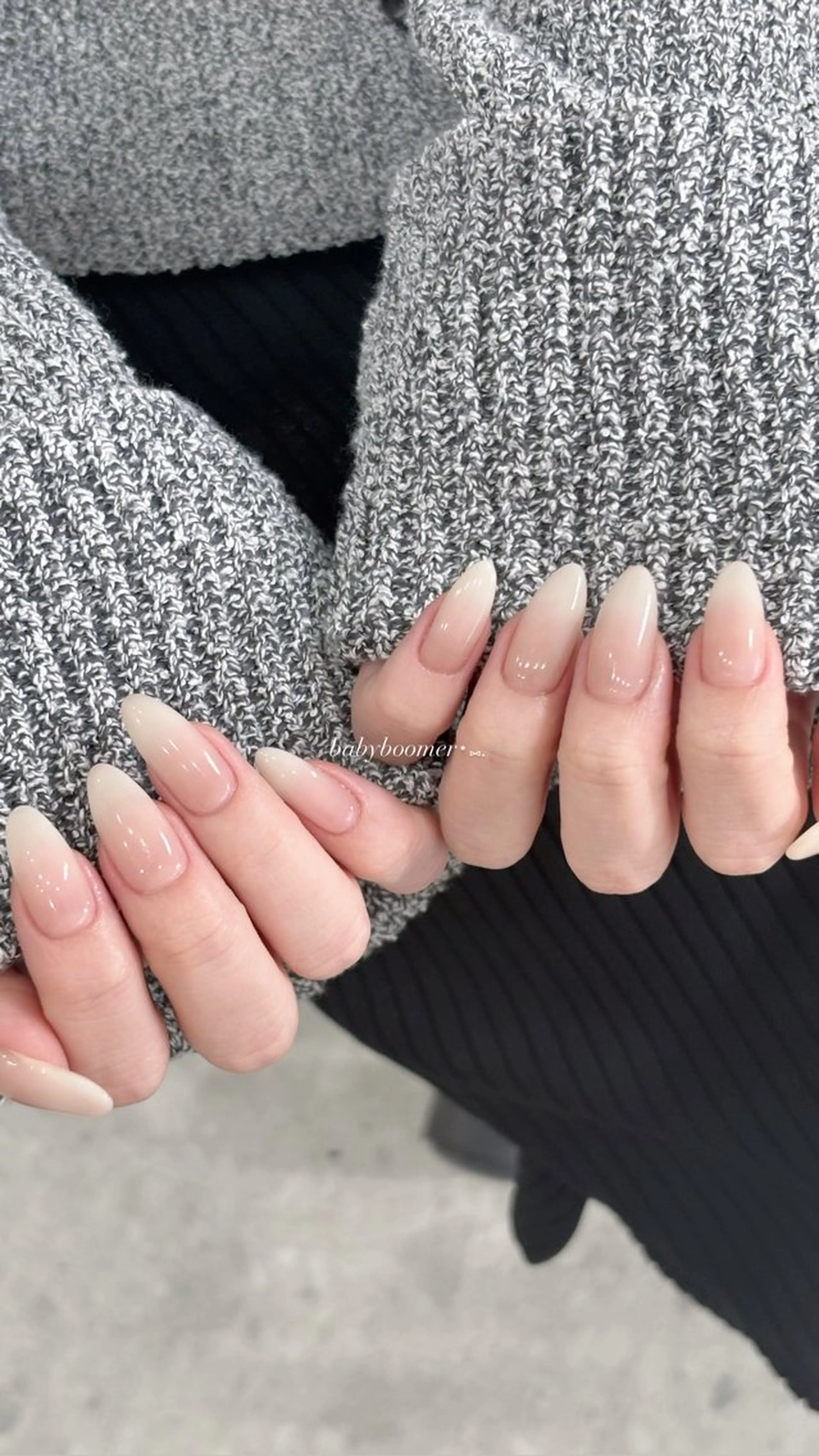 ネイル ハンドネイル 🩰ミキ/韓国♡ 大人girlyネイルのネイルデザイン