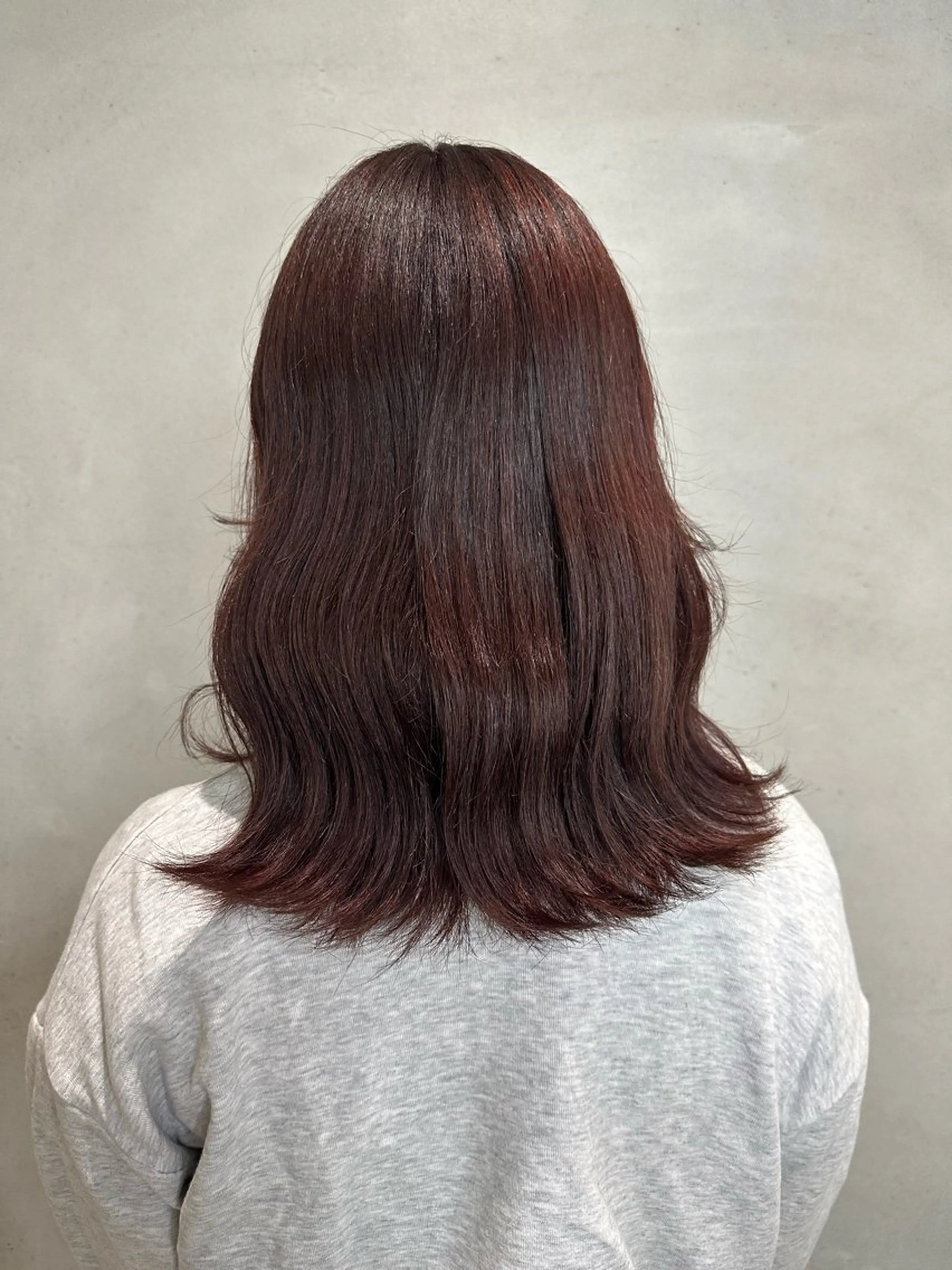 カラー 艶暖色/ベージュ SAKI💜のヘアスタイル