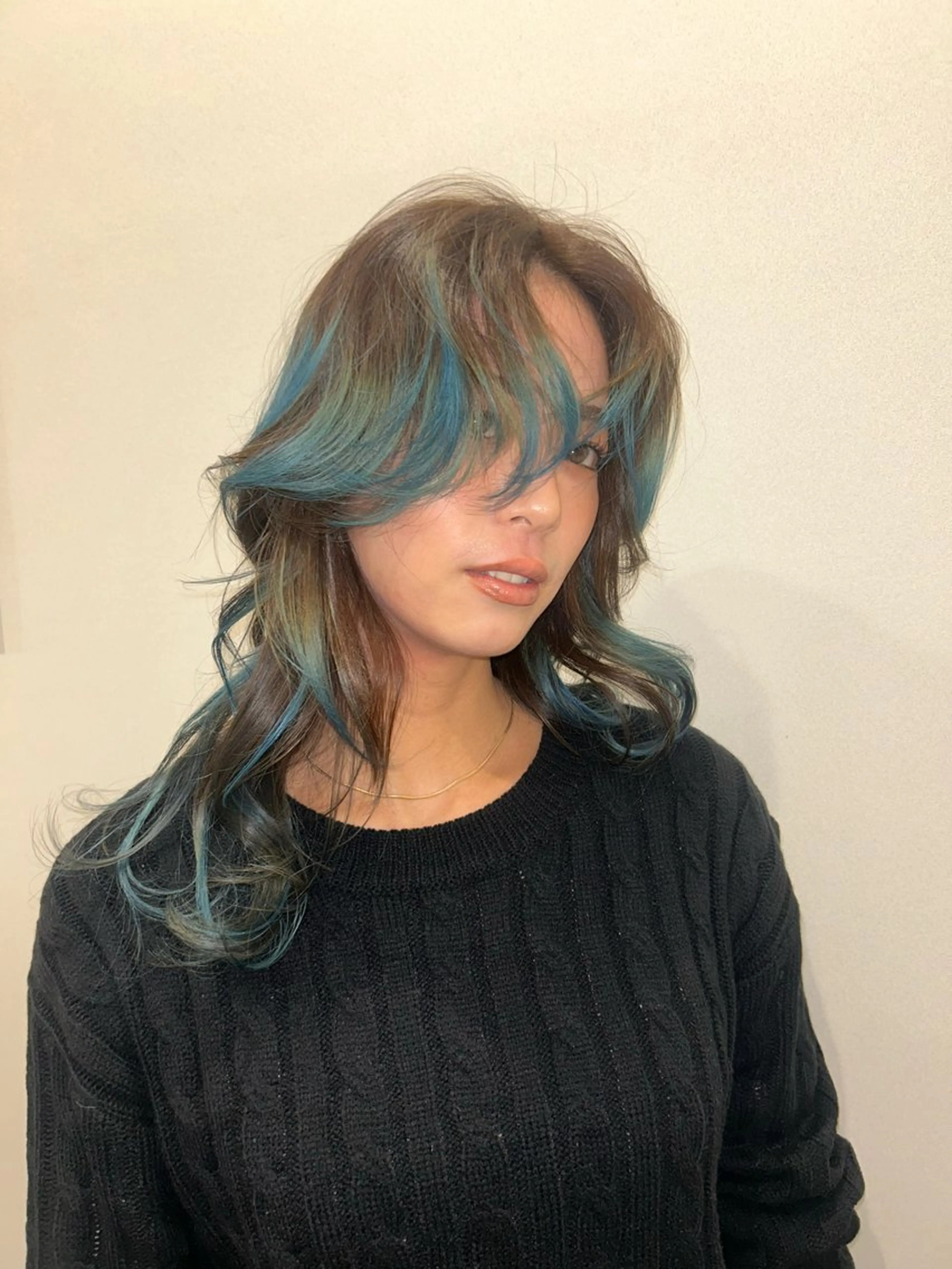 ロング 無料カットカラー／ モデル募集💈市川春のヘアスタイル