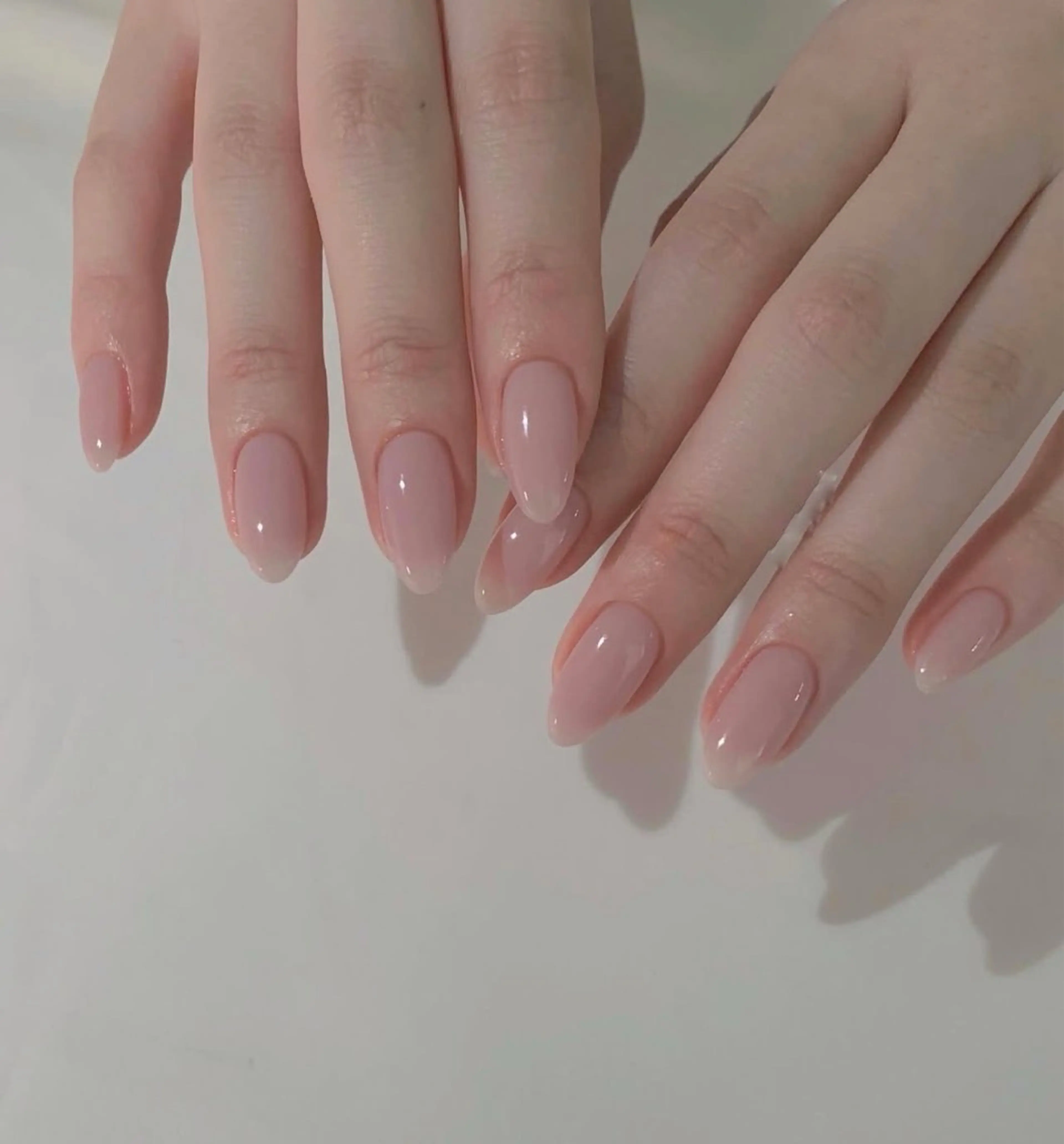 ネイル ワンカラーネイル ハンドネイル sora ❄️のネイルデザイン