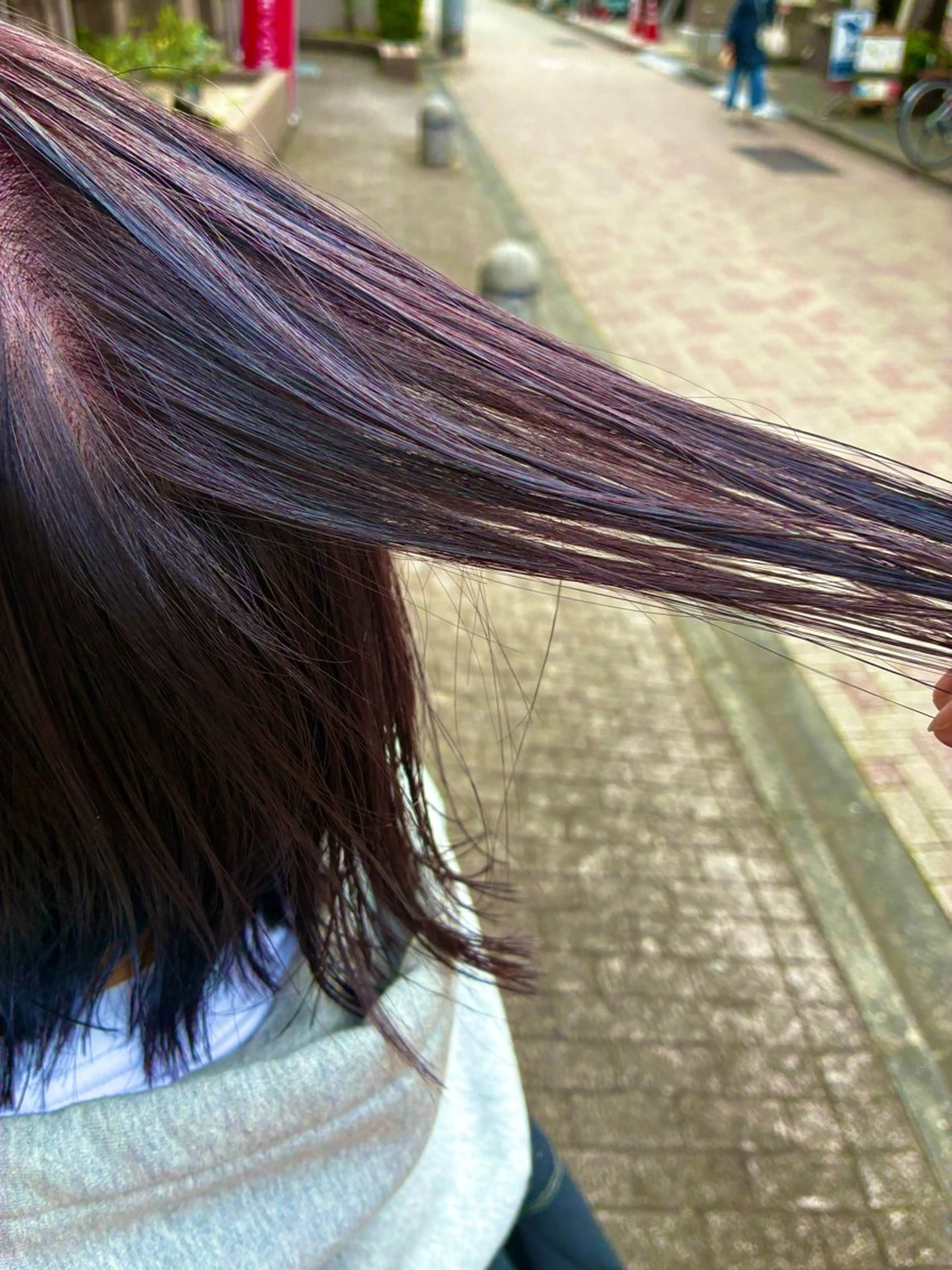 ショート カラー ヘアカラー トリートメント 佐藤 芽衣のヘアスタイル