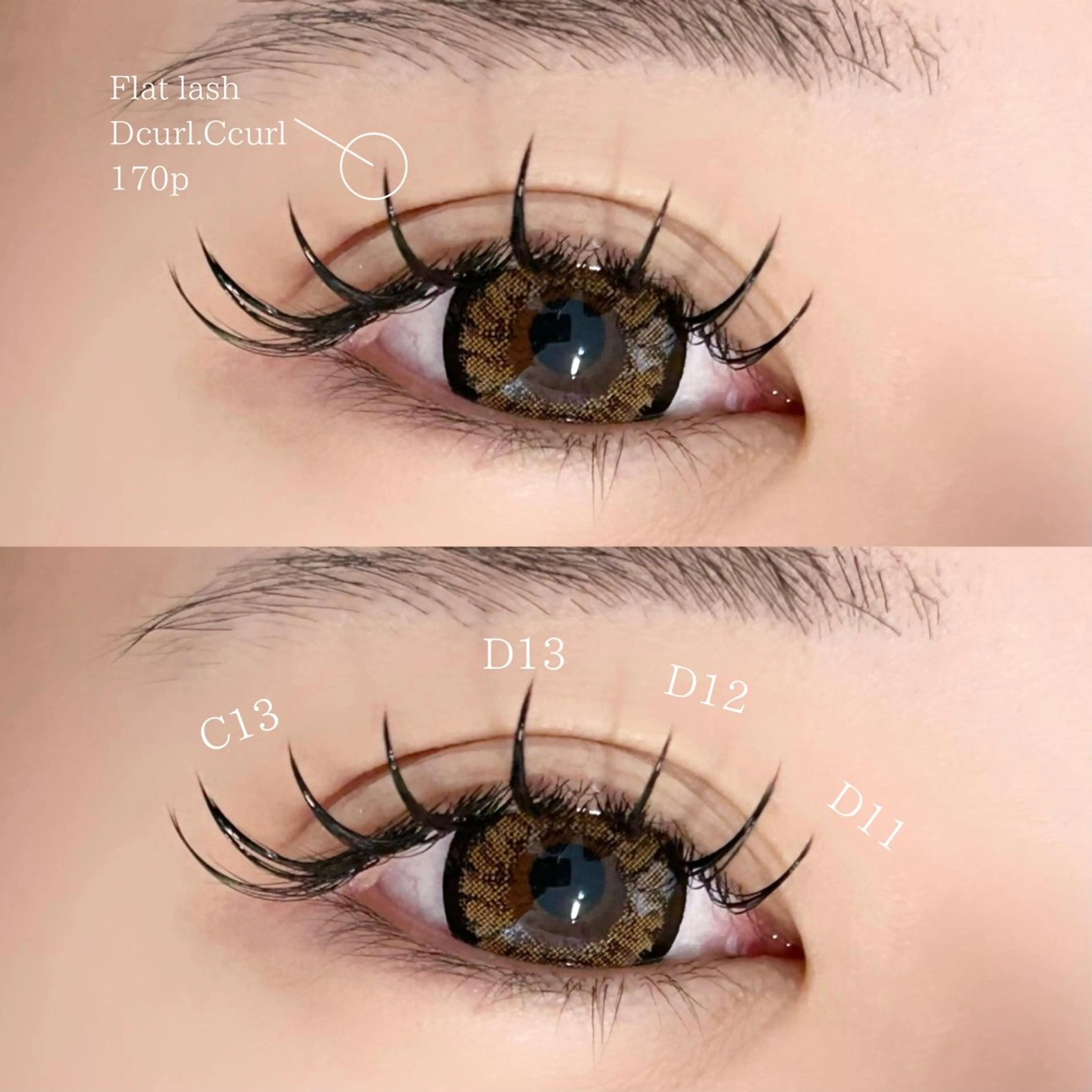 マツエク・マツパ Eye専門店 Rireのマツエク・マツパデザイン