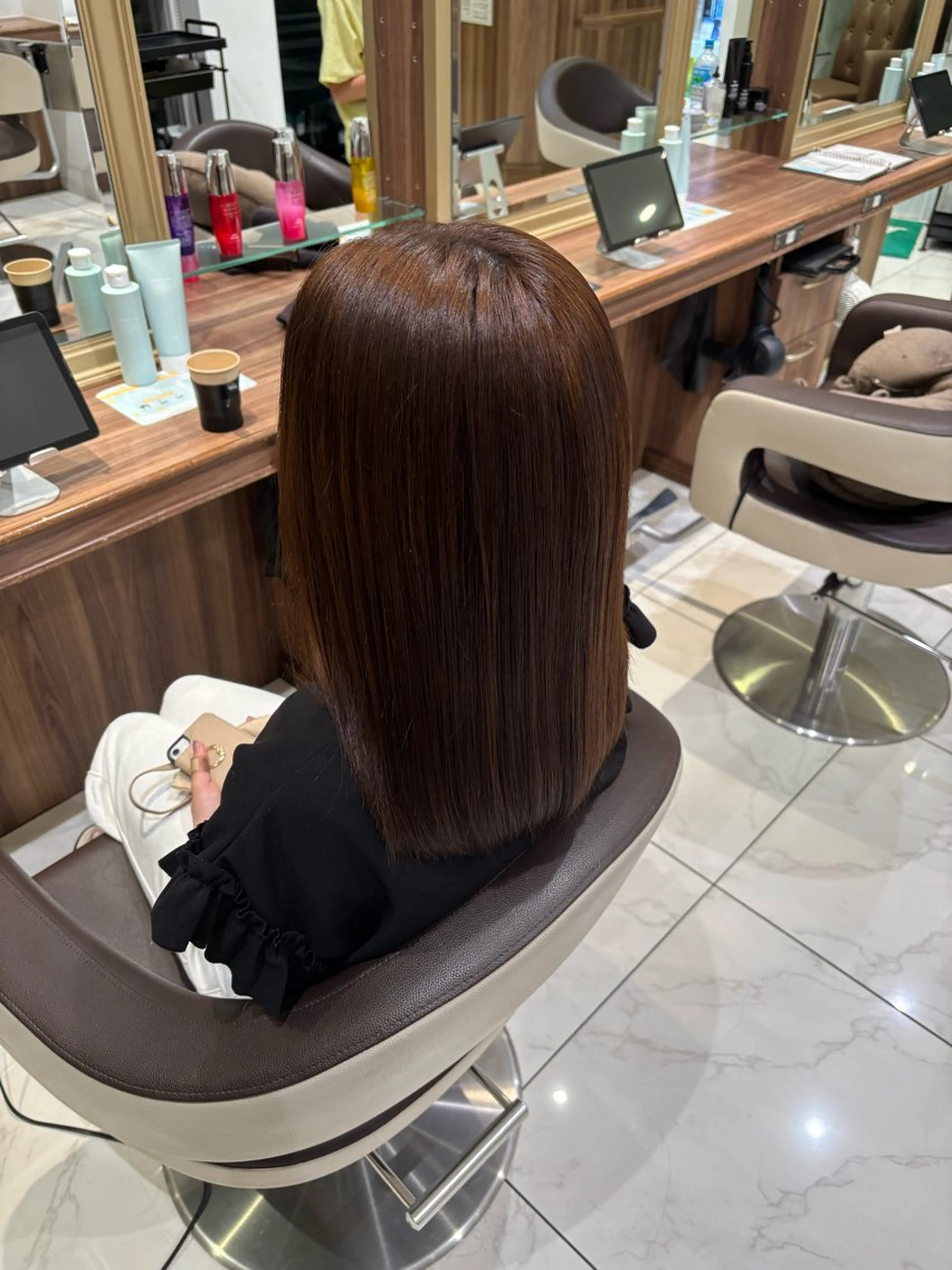 カラー ブラウンカラー Ash 平井 青木🤍のヘアスタイル