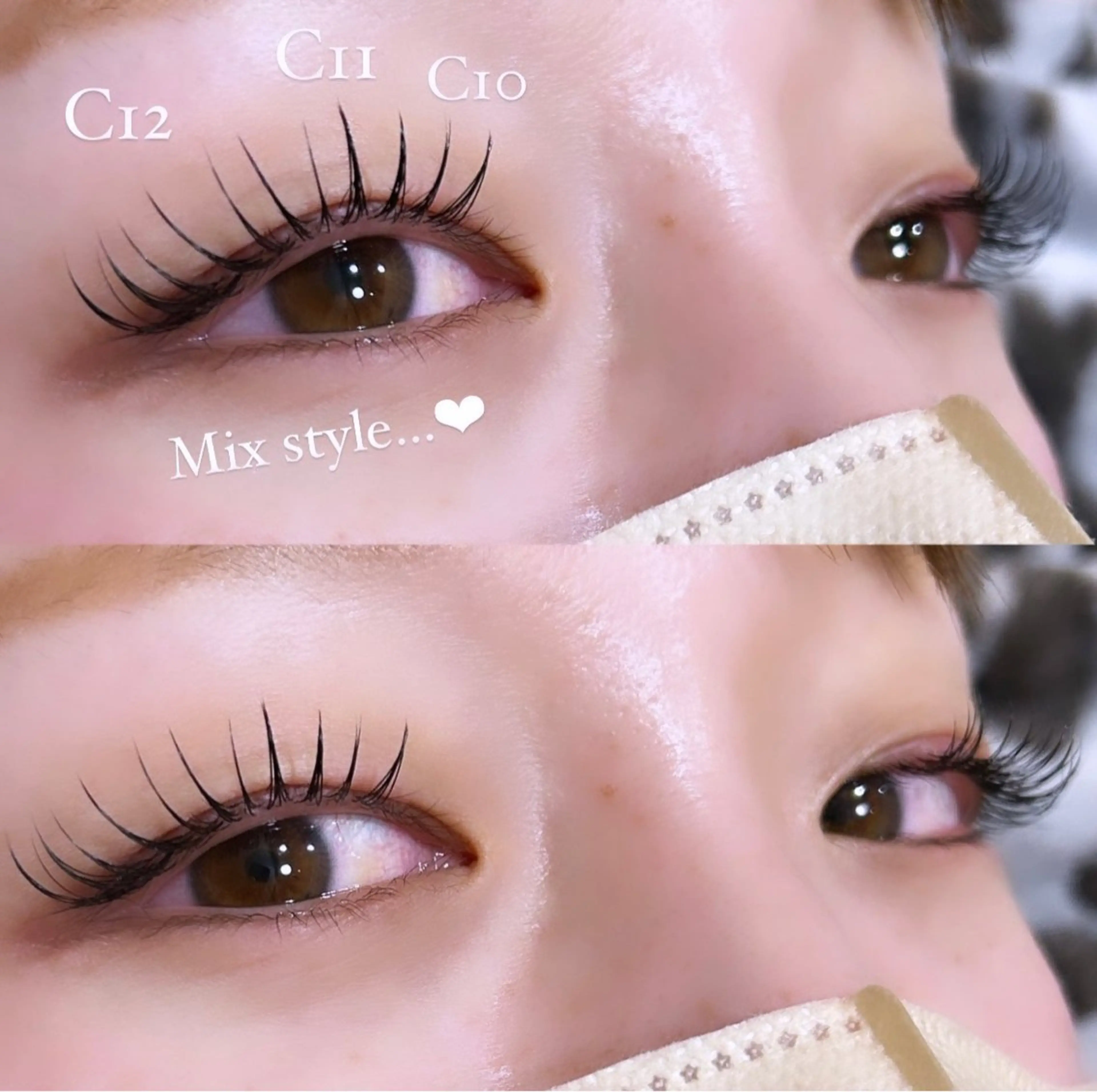 マツエク・マツパ Cカール セーブル 🩷ྀི中村 ほのか🧸🌷のヘアスタイル