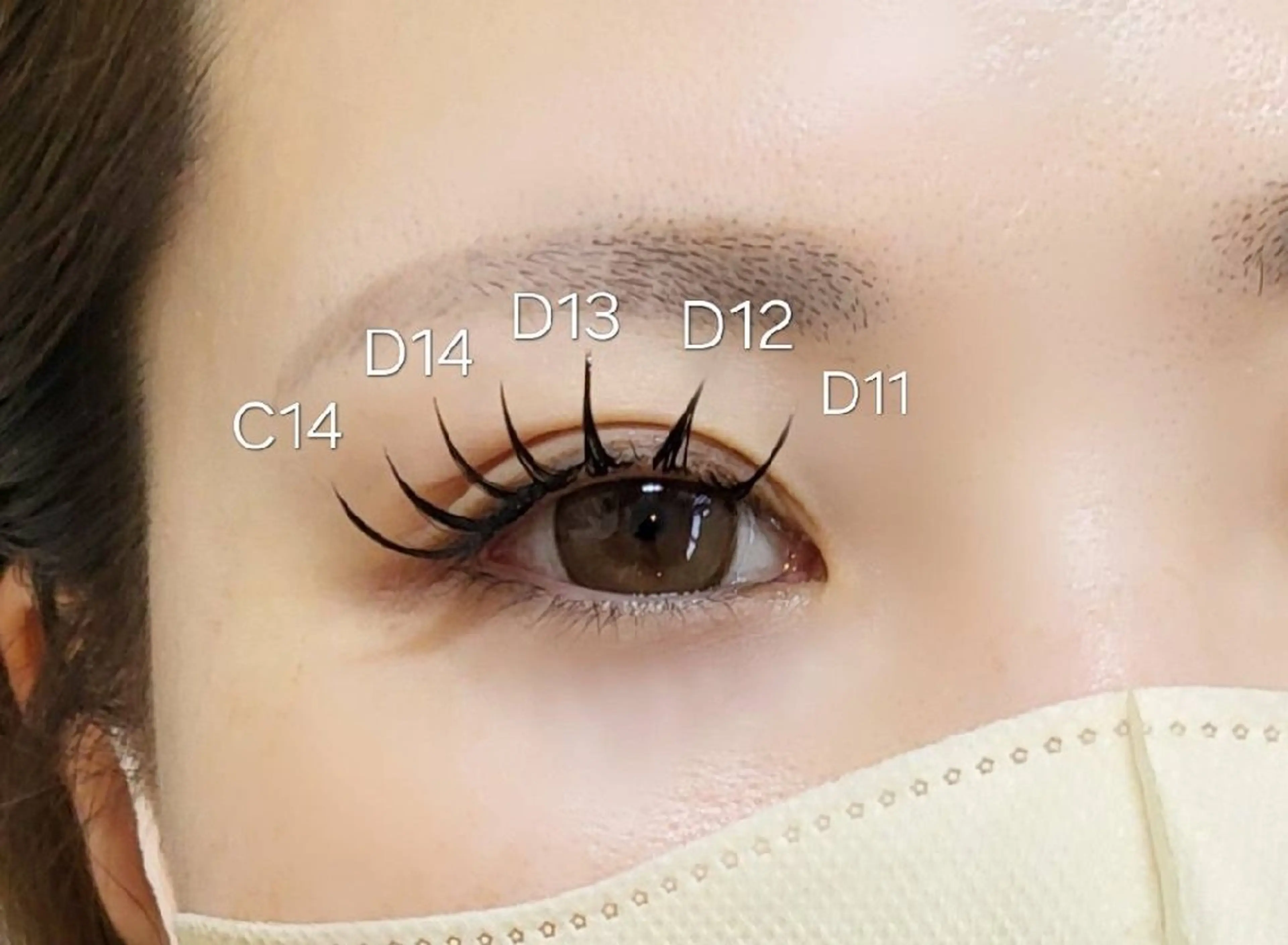 マツエク・マツパ バインドロック マツエク eyelash R𓇼eri🐈️の眉毛・アイブロウイメージ