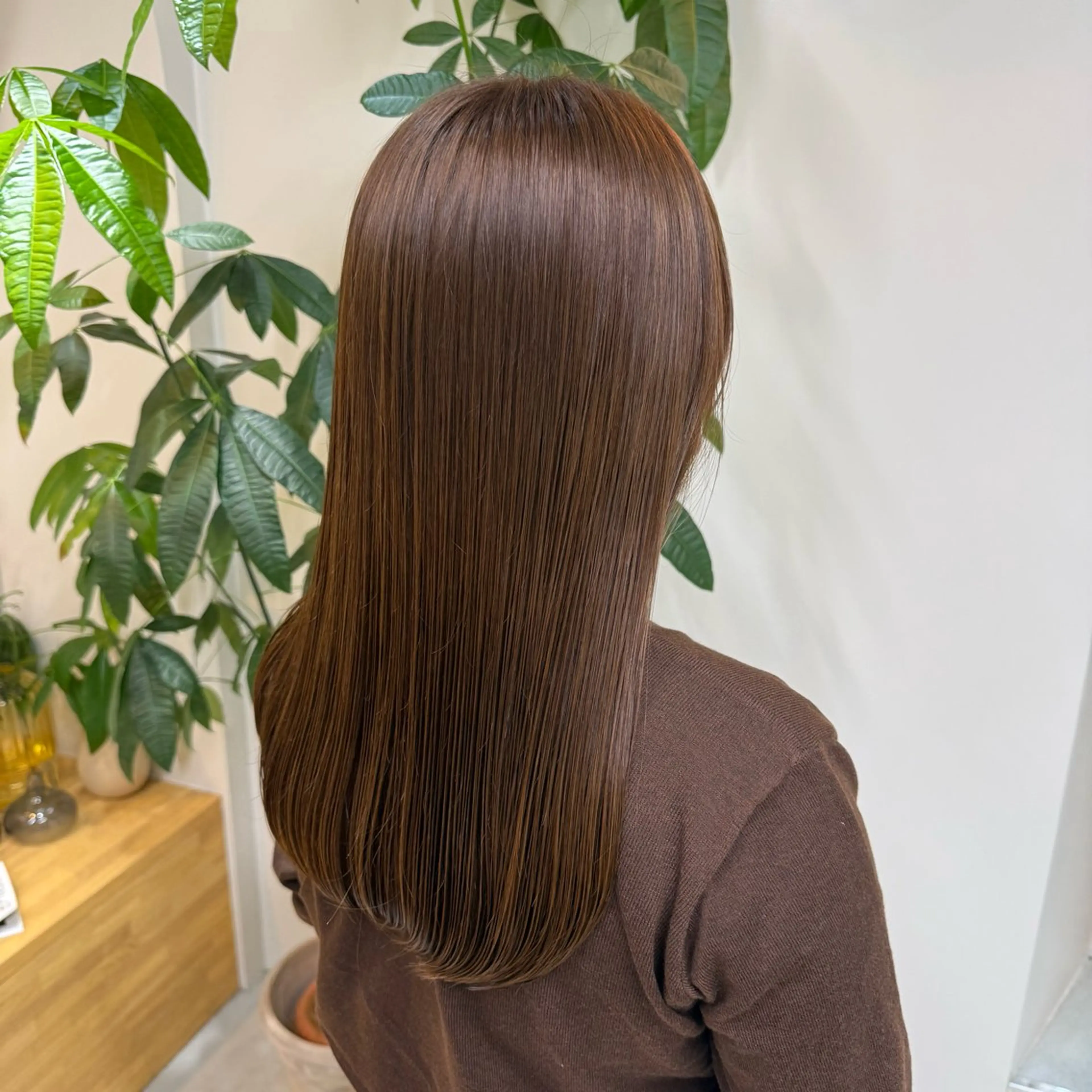 カラー ヘアカラー 三好 万葉のヘアスタイル