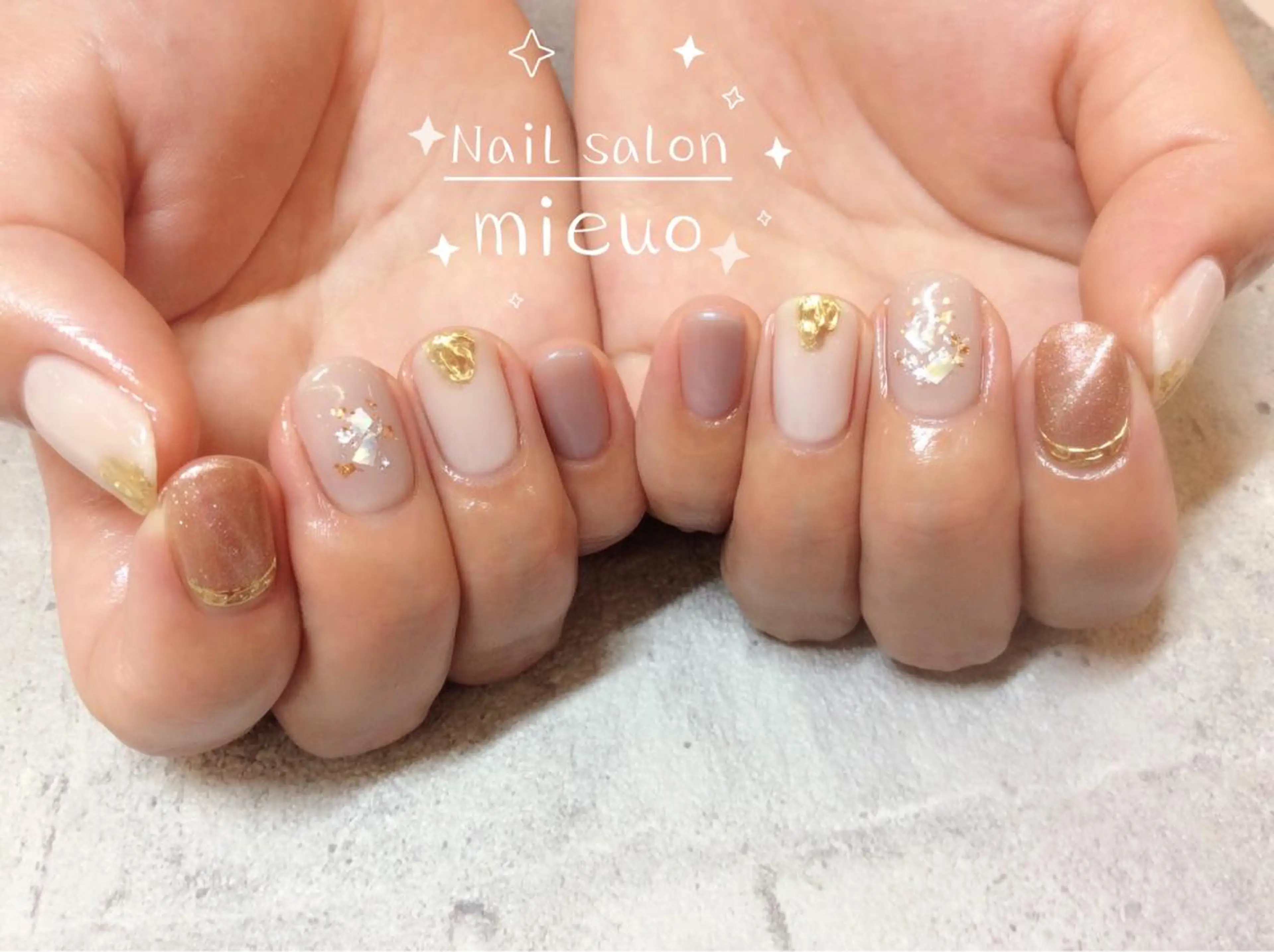 ネイル ハンドネイル ネイルサロン ミューオのネイルデザイン