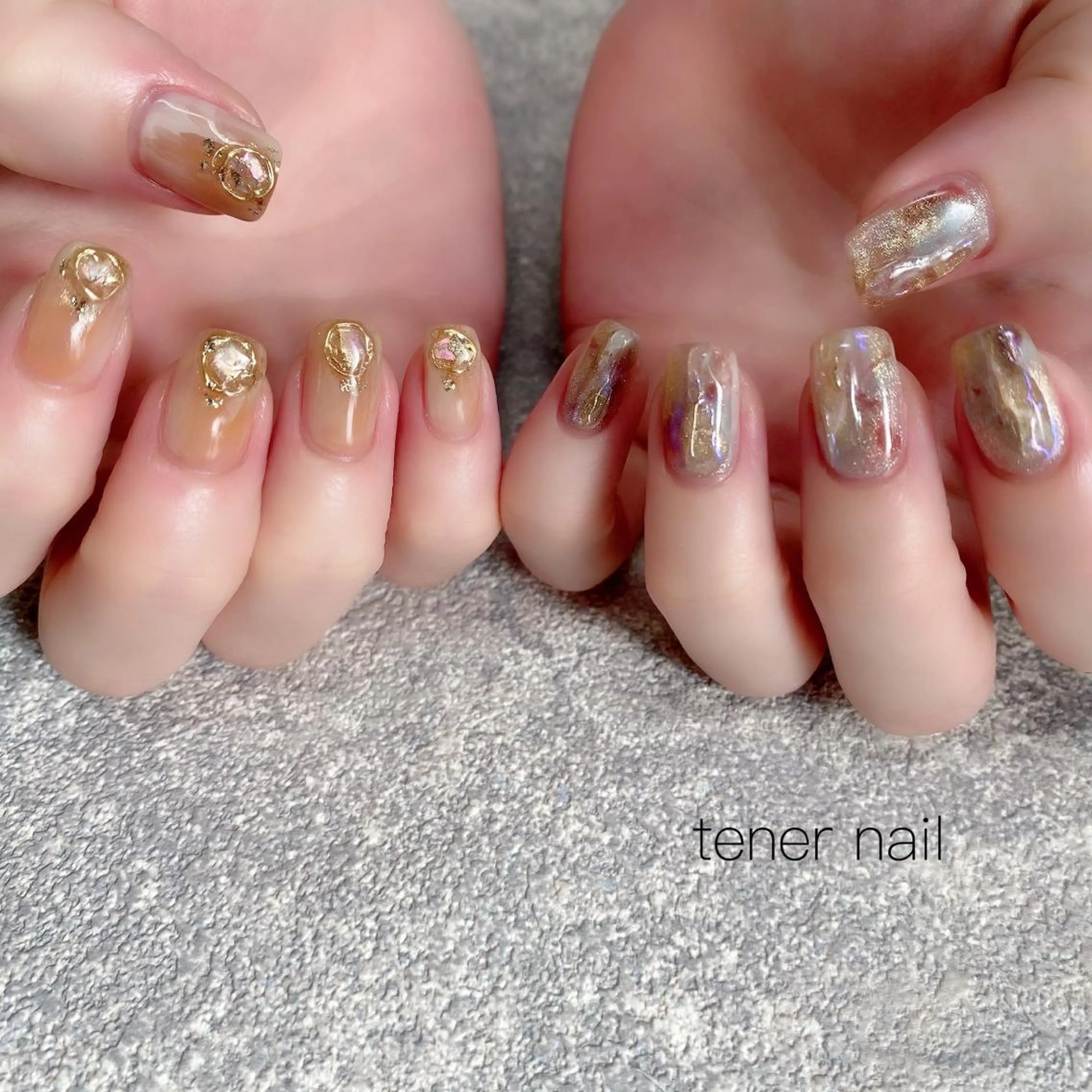 ネイル ニュアンスネイル テネルネイル tener nailのネイルデザイン