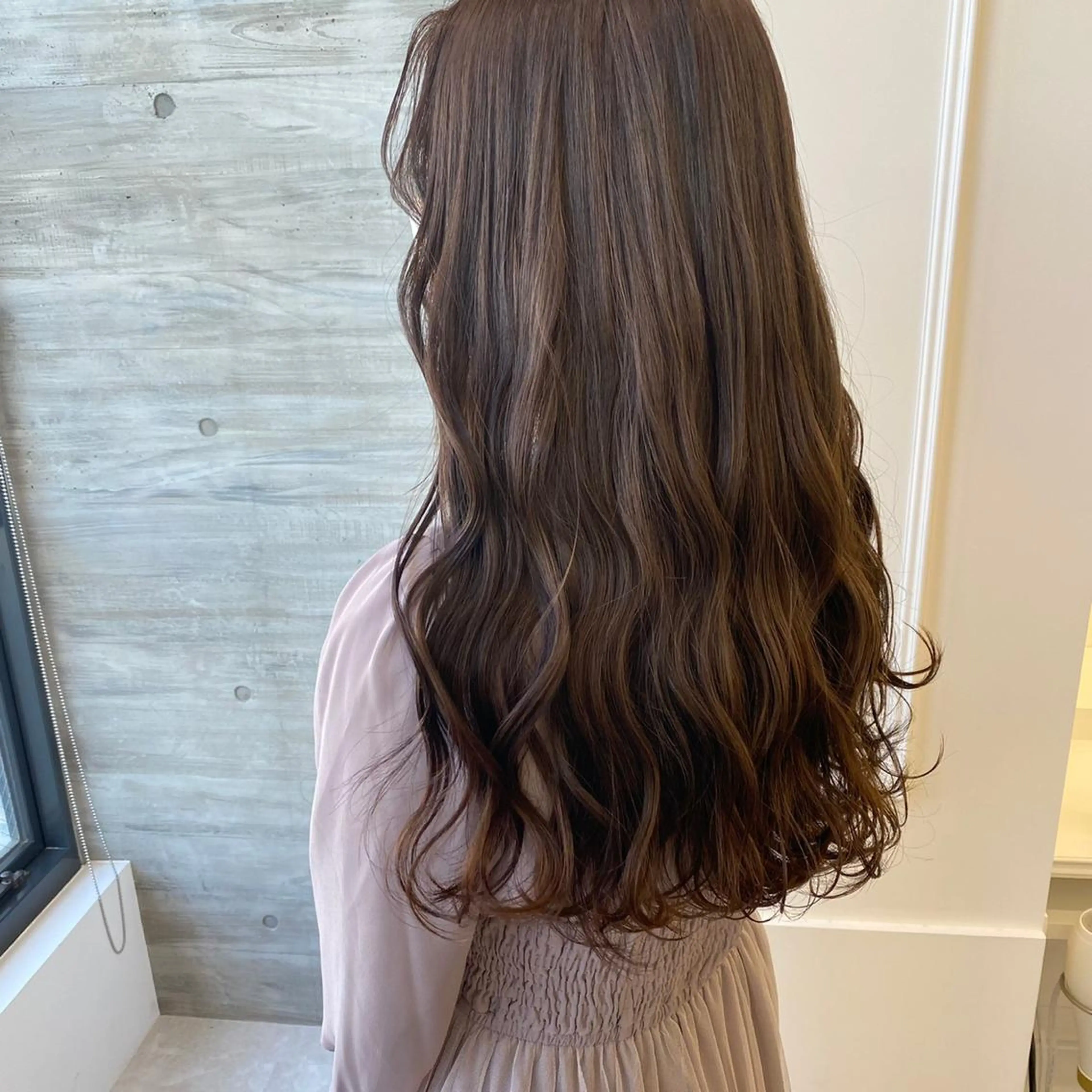 ロング カラー Parve Mix /頓宮 稚愛🤍のヘアスタイル