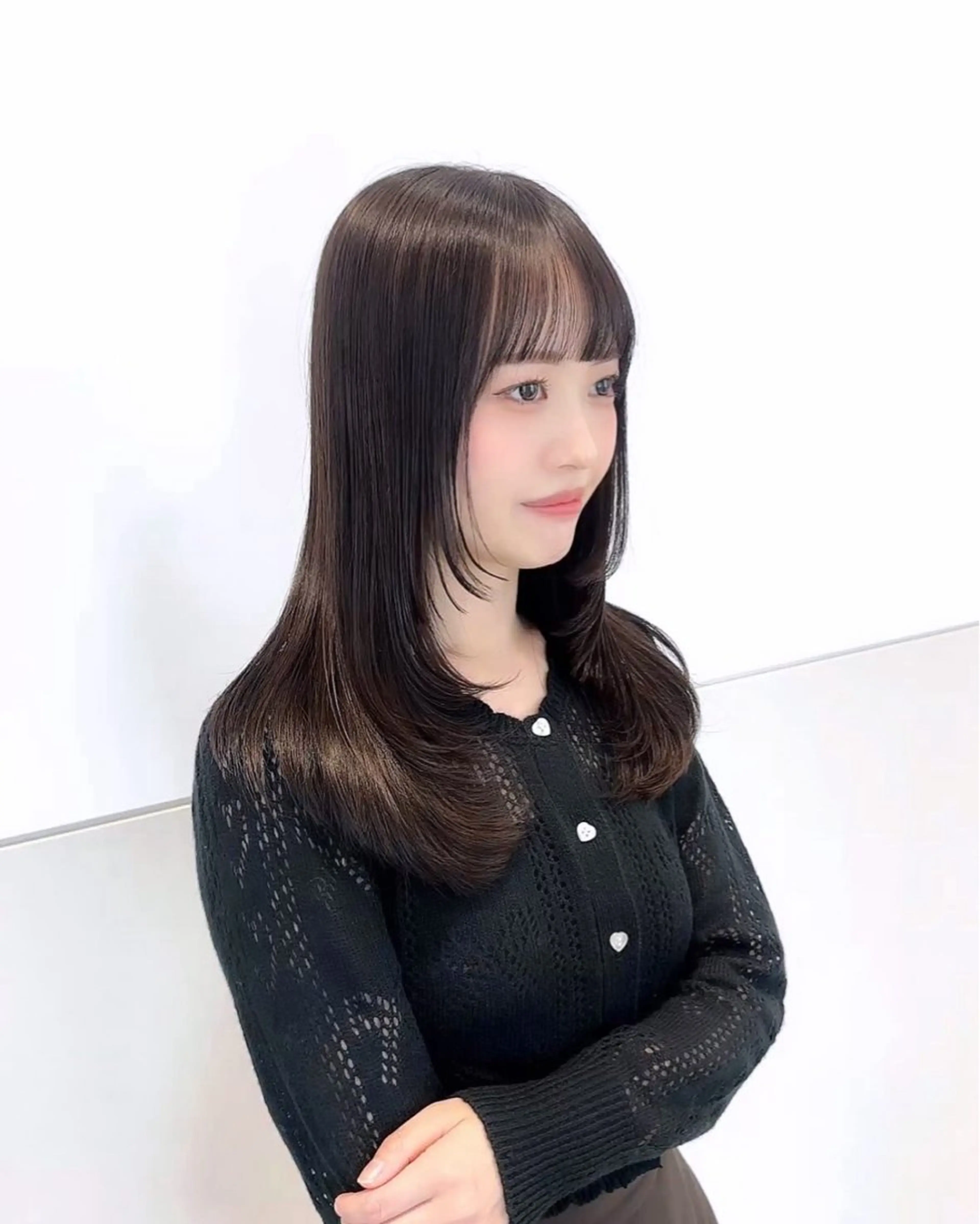 ロング カット ヘアカラー 縮毛矯正 トリートメント 🫧髪質改善🤍丁寧 で好評🫧/MAKIのヘアスタイル