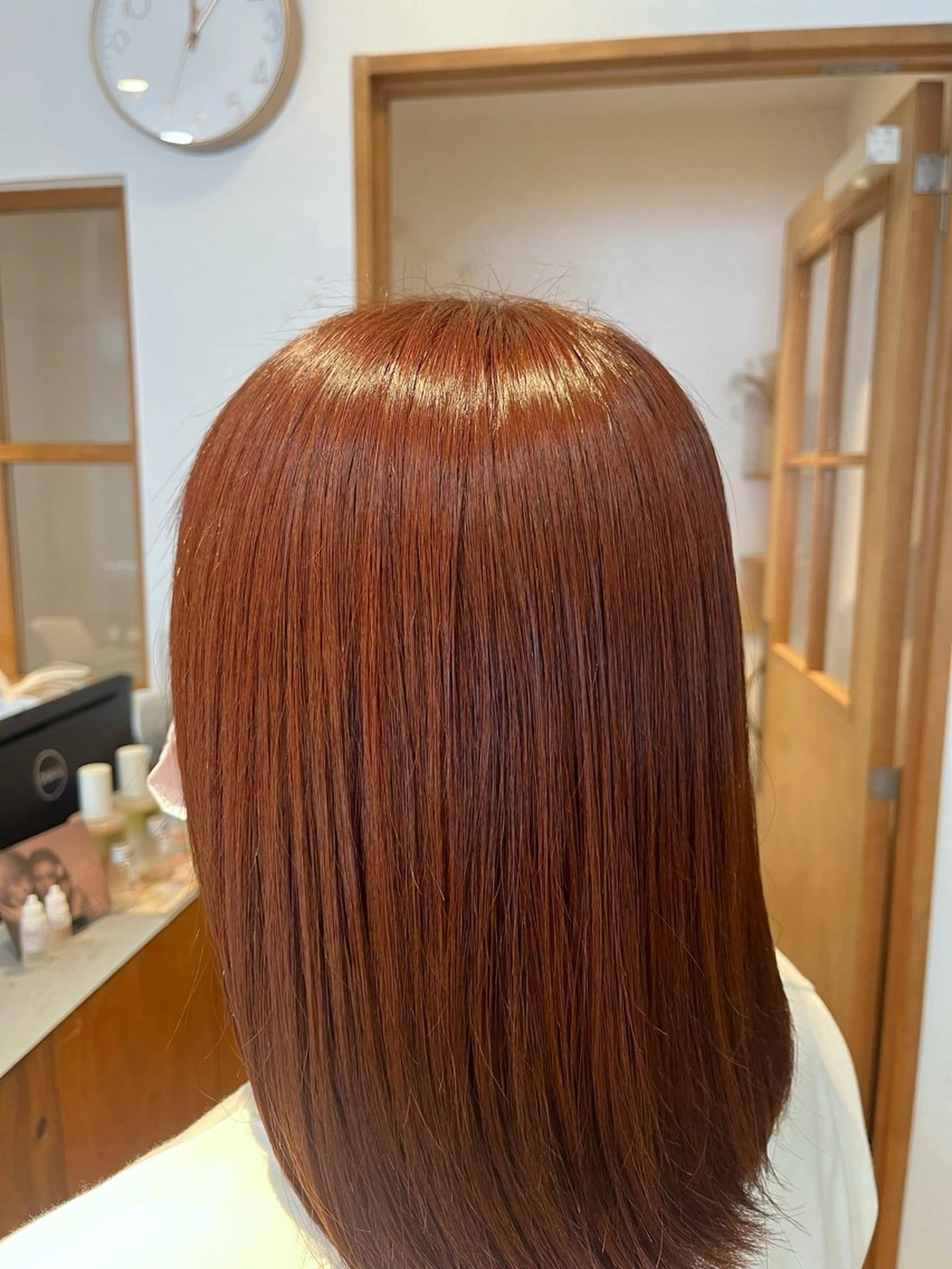 セミロング カット ヘアカラー 奥山 沙季(大井町)のヘアスタイル