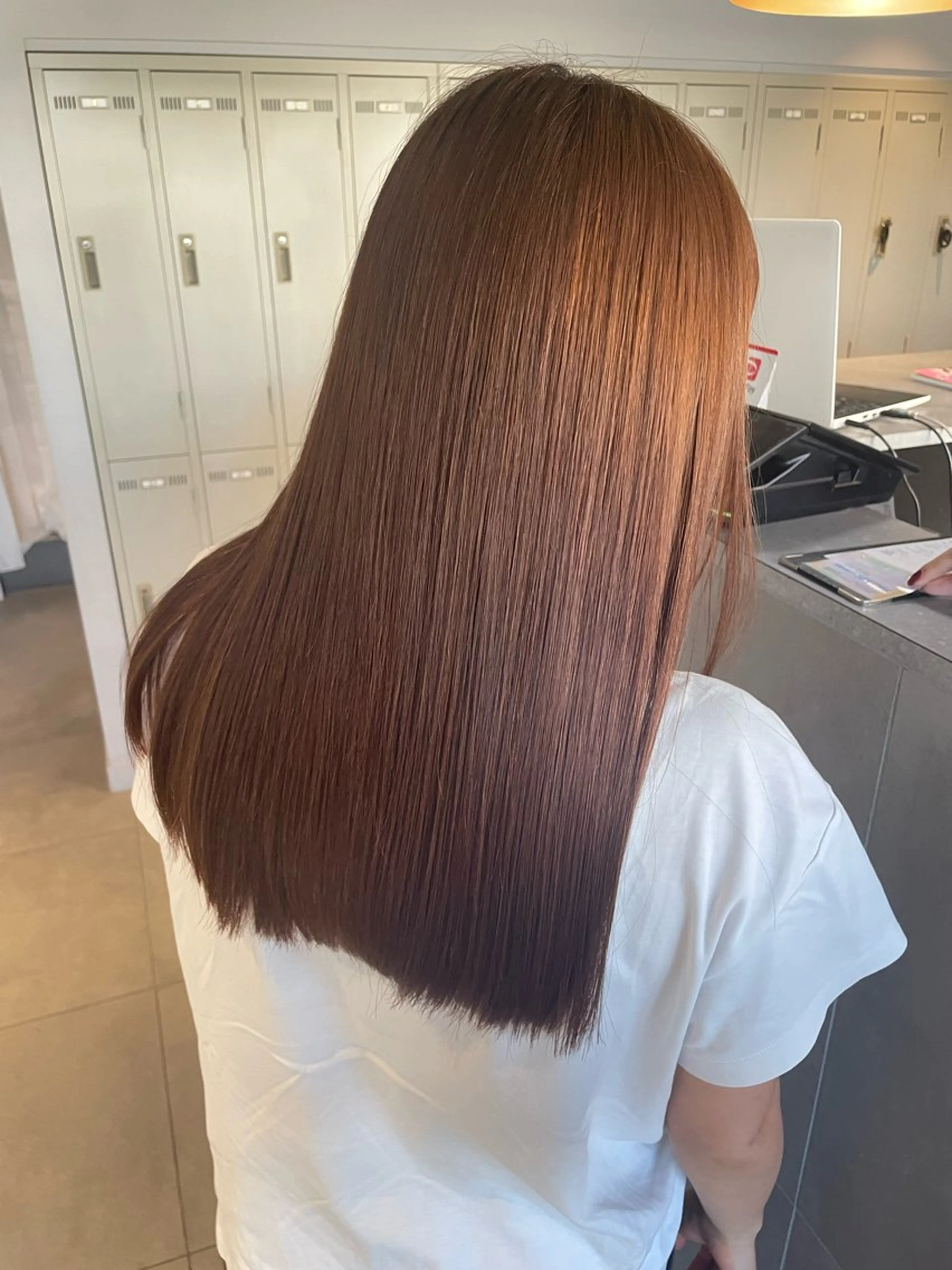カラー Haruna アシスタント/モデルのヘアスタイル