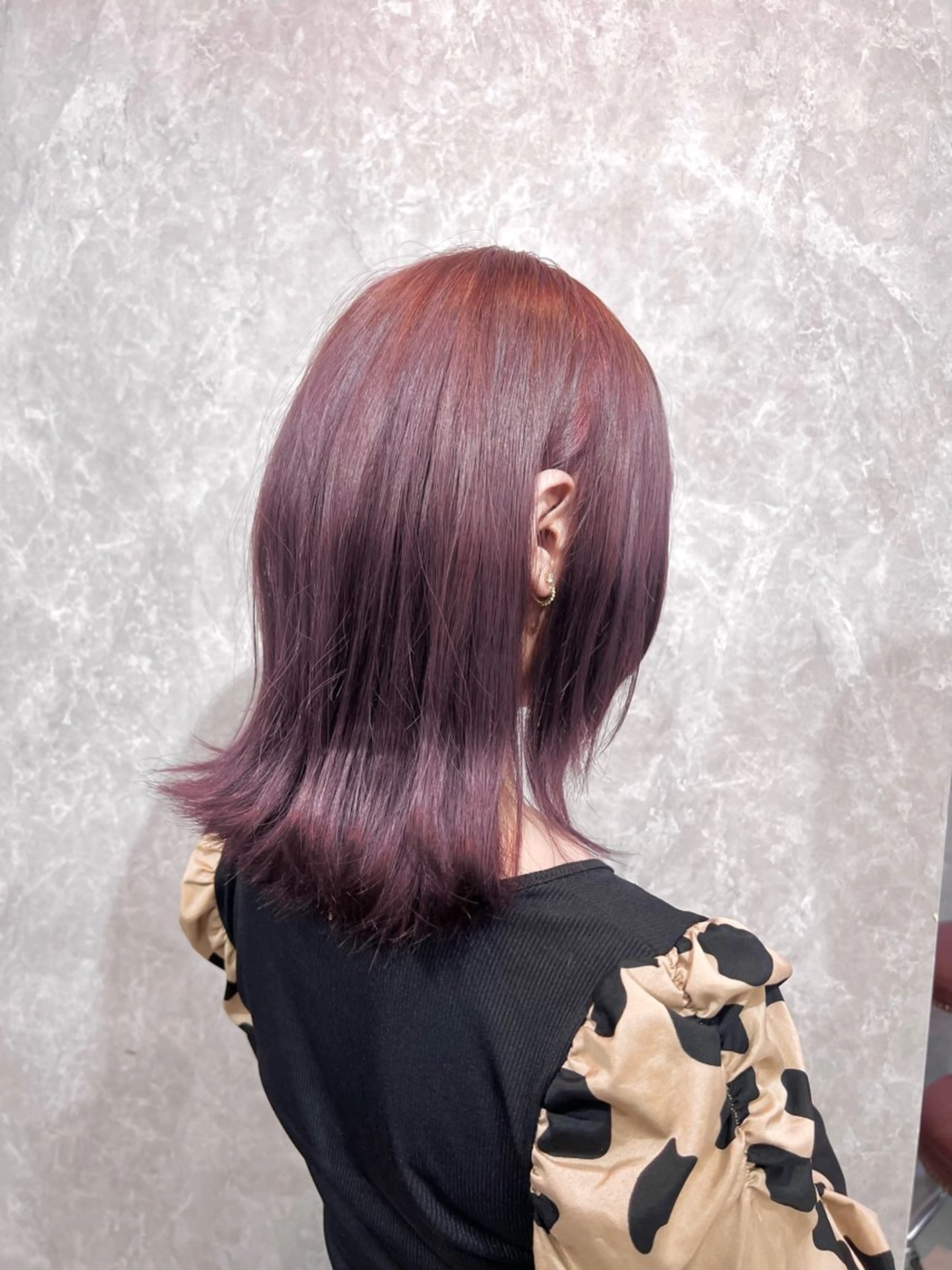 【3月限定】艶カラー＋似合わせカット+トリートメントの写真