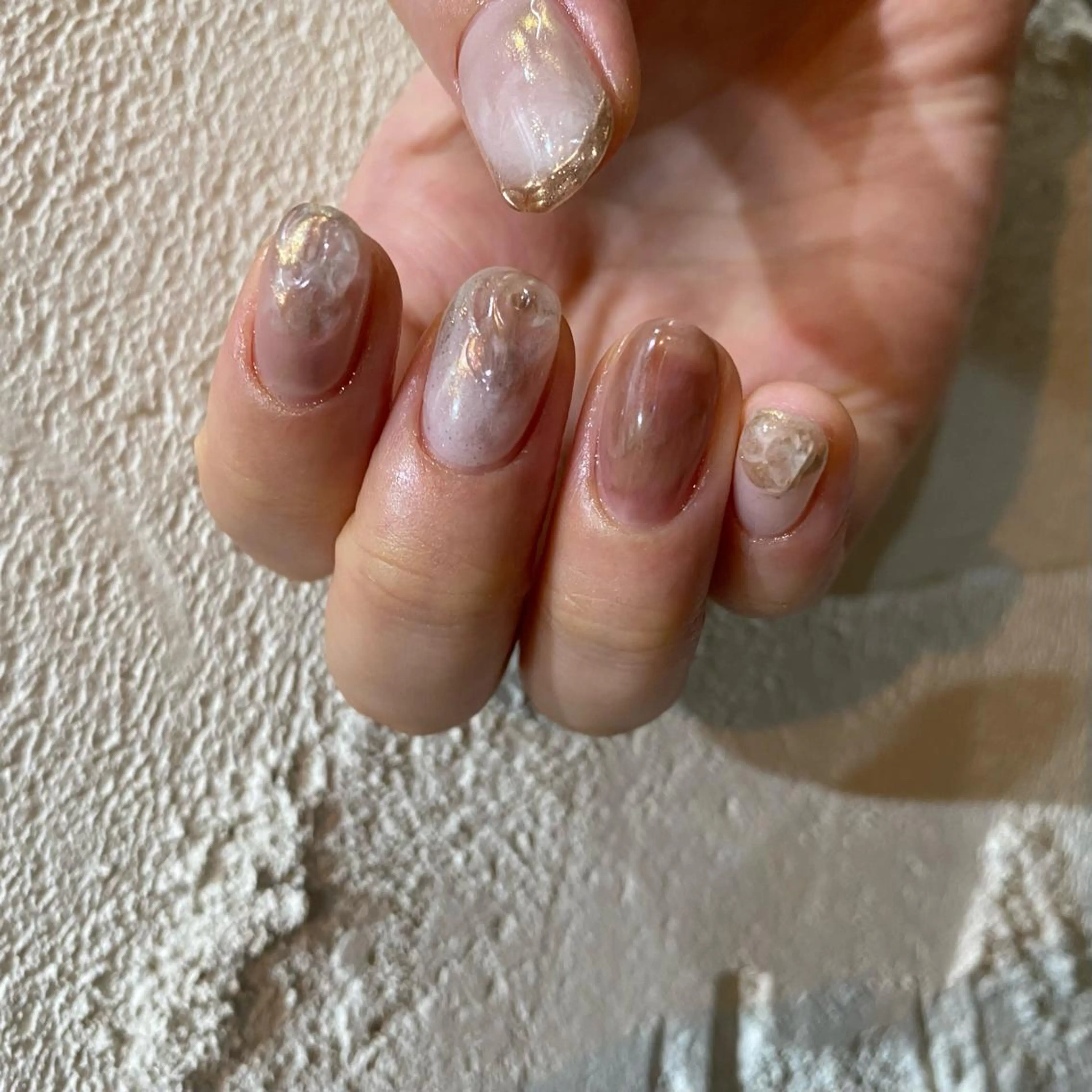 ネイル 持ち込み ハンドネイル 栗林 実莉のネイルデザイン