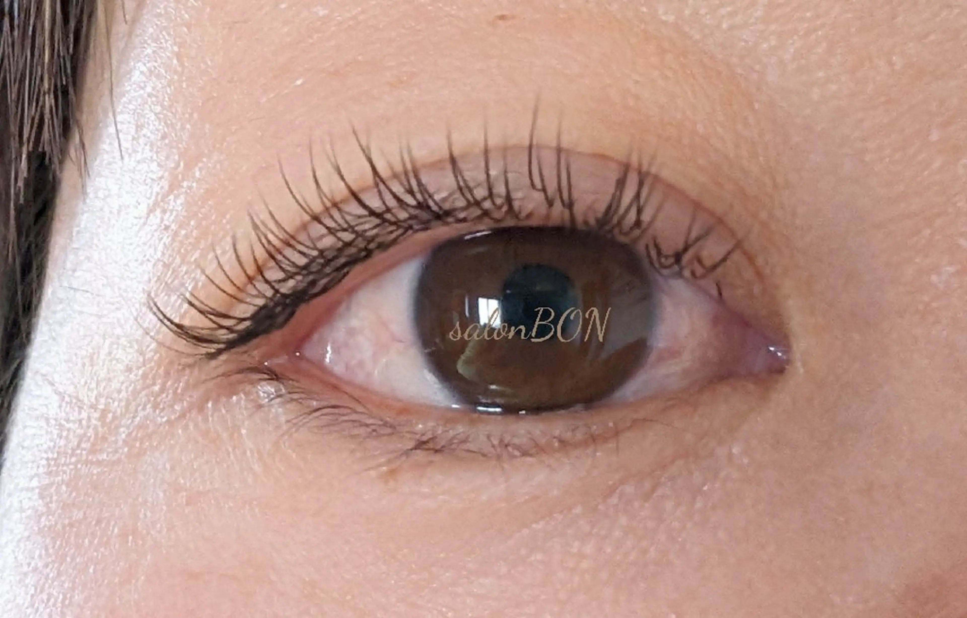 マツエク・マツパ Cカール フラットラッシュ ナチュラル eyelash salon BON所属・salonBON サロンボンのマツエク・マツパデザイン