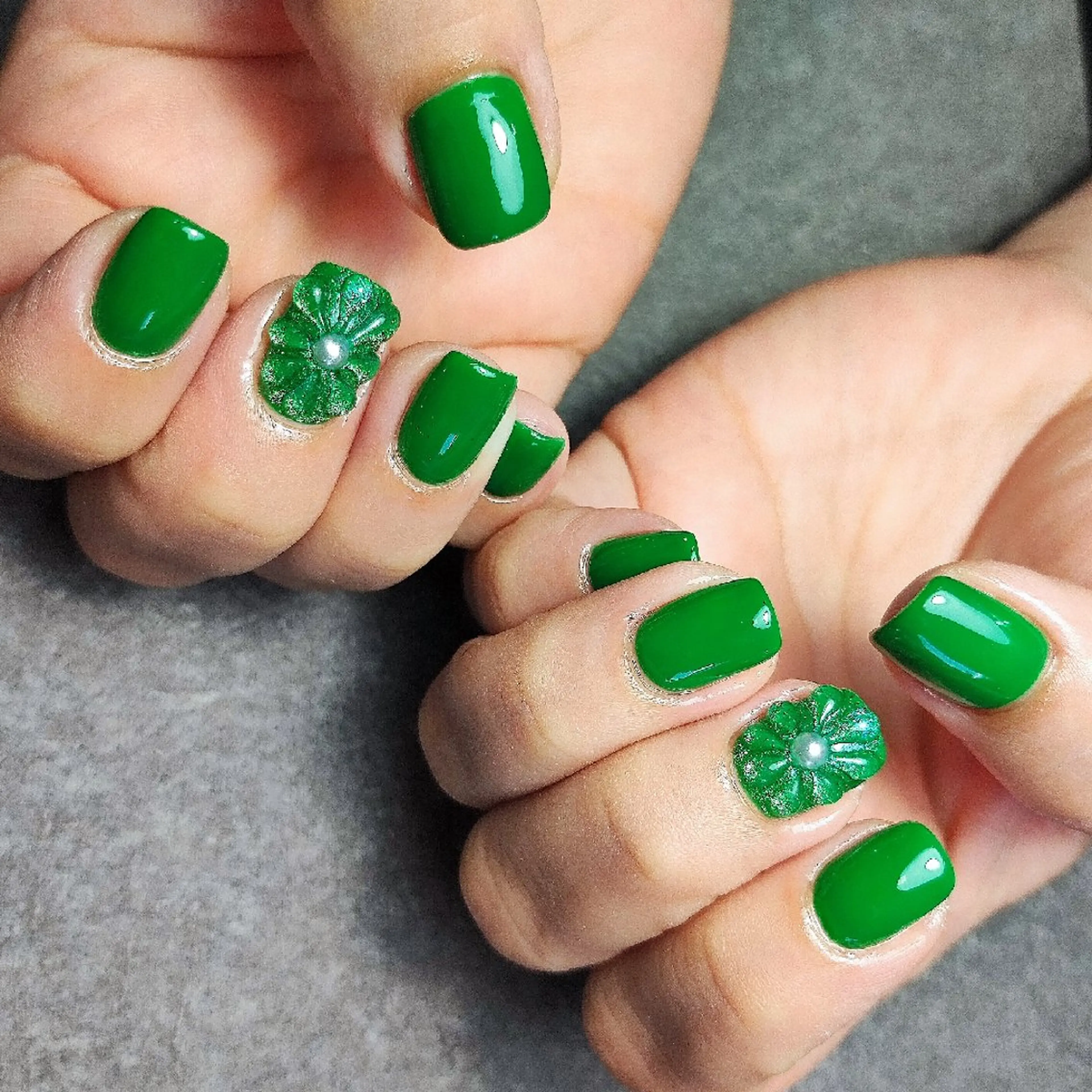 ネイル フラワーネイル ぷっくりネイル 個人サロン saltnailのネイルデザイン