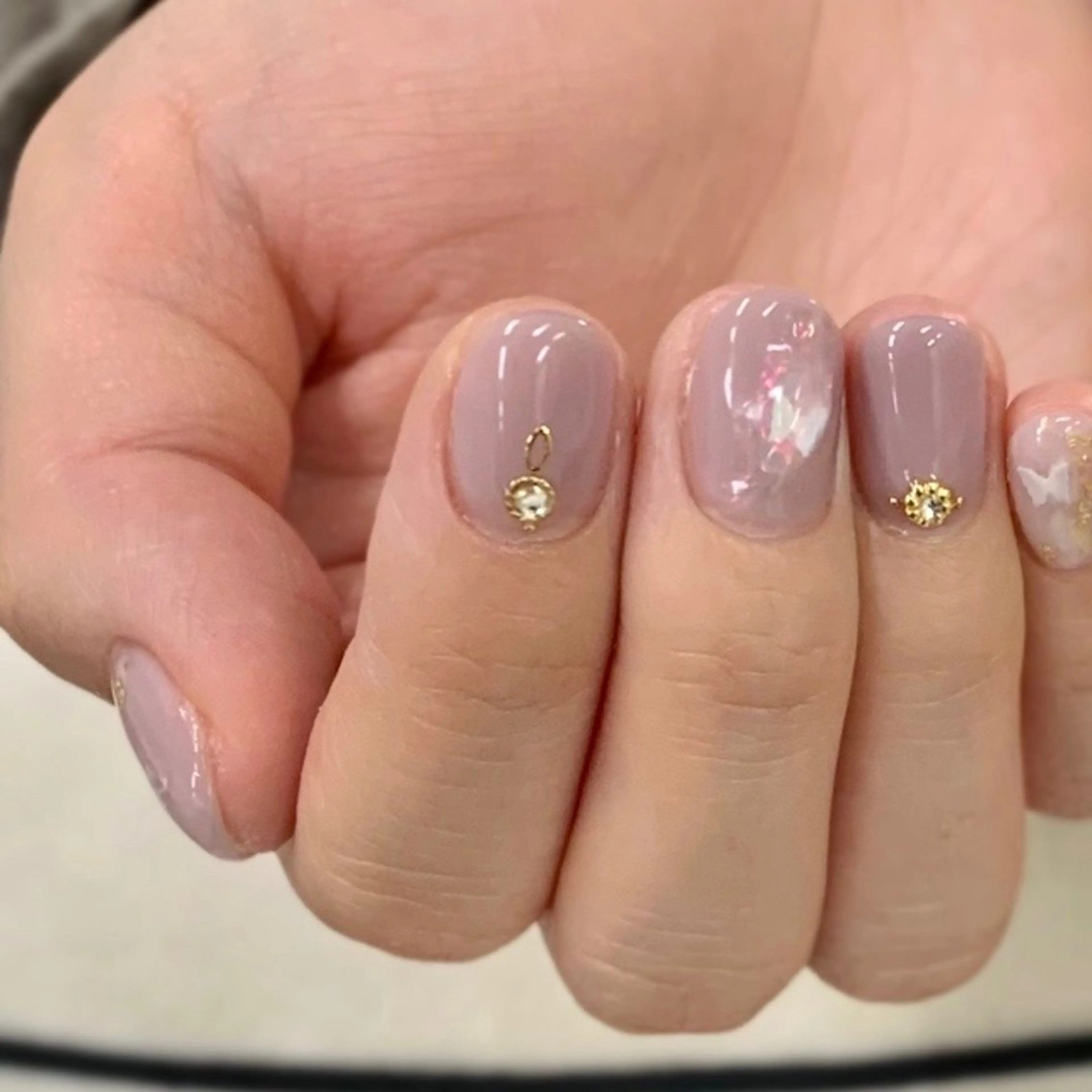 ネイル ハンドネイル アトリエ　ミモザ所属・いまむら あかりのネイルデザイン