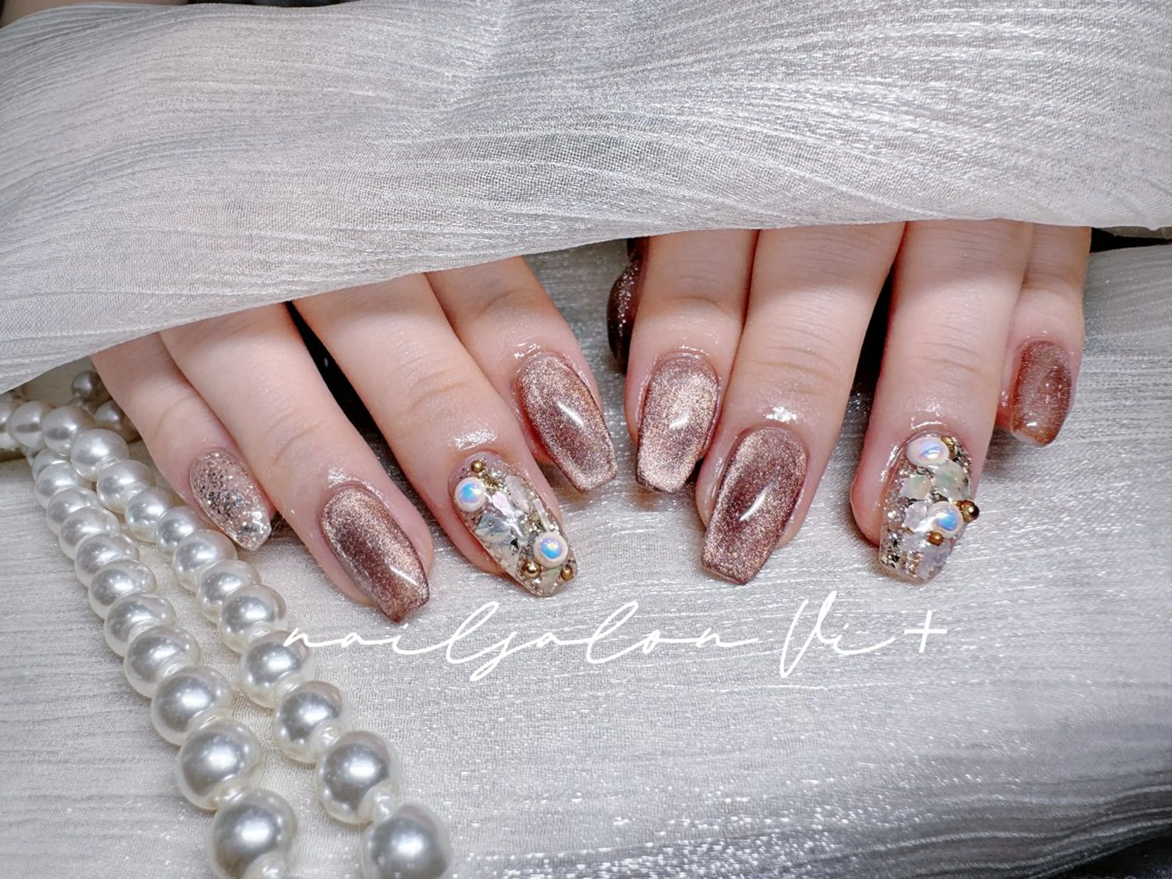 ネイル ハンドネイル ✨Nailsalon Vi+✨のネイルデザイン