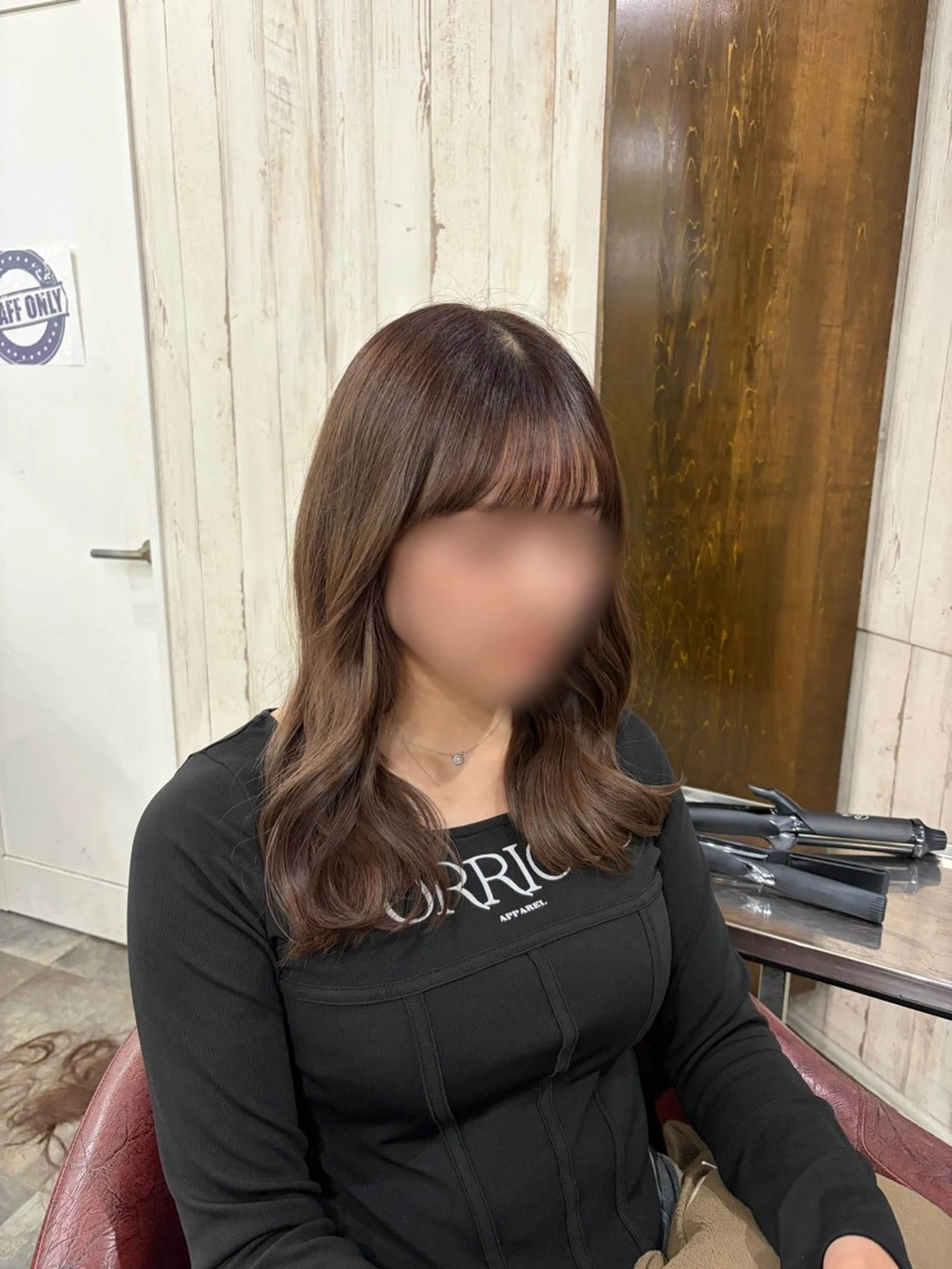 セミロング アイリスト/ スタイリスト🌼岩山のヘアスタイル