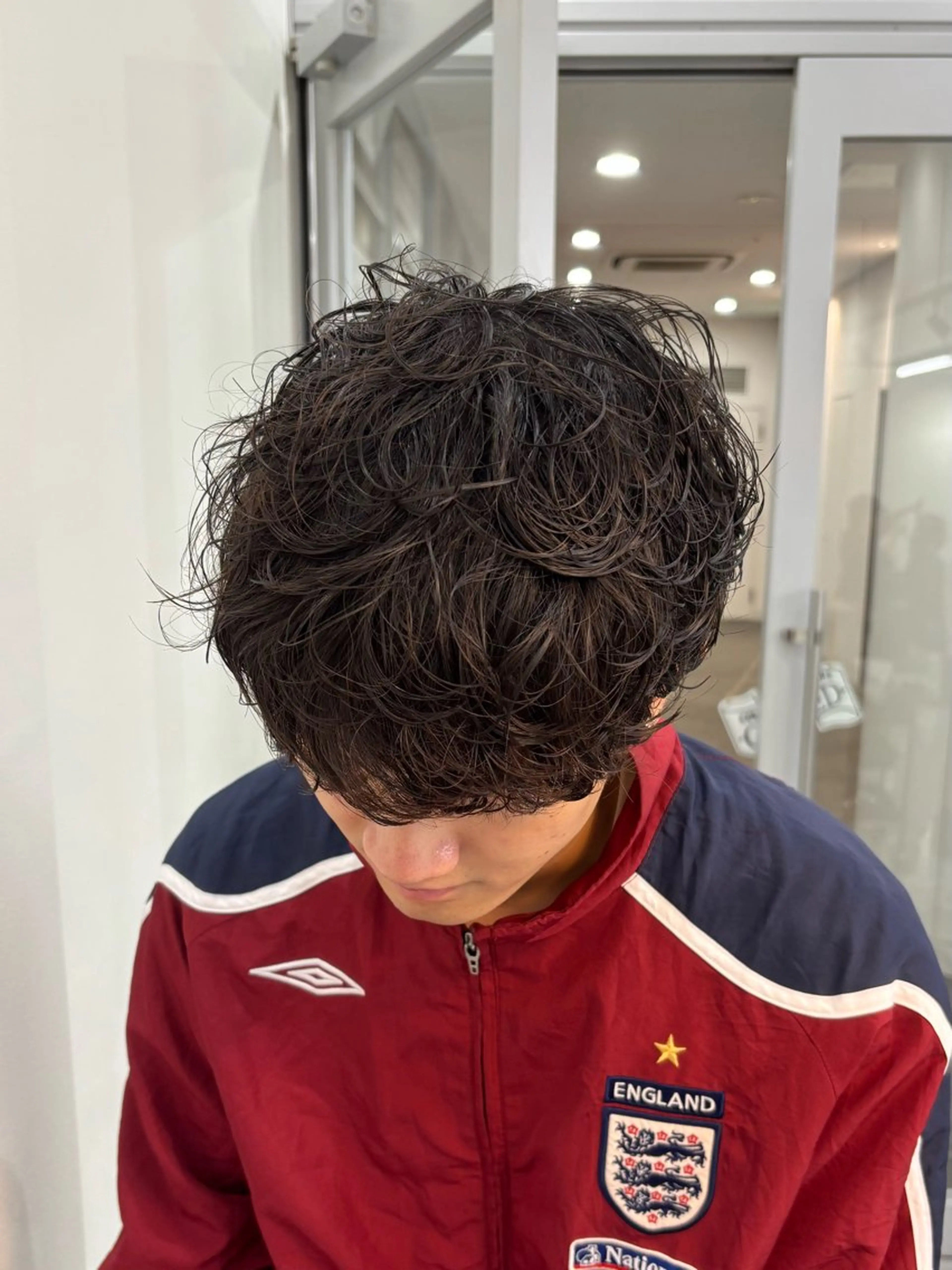 パーマ メンズ カット パーマ メンズスタイリスト✨ 助川龍哉のヘアスタイル