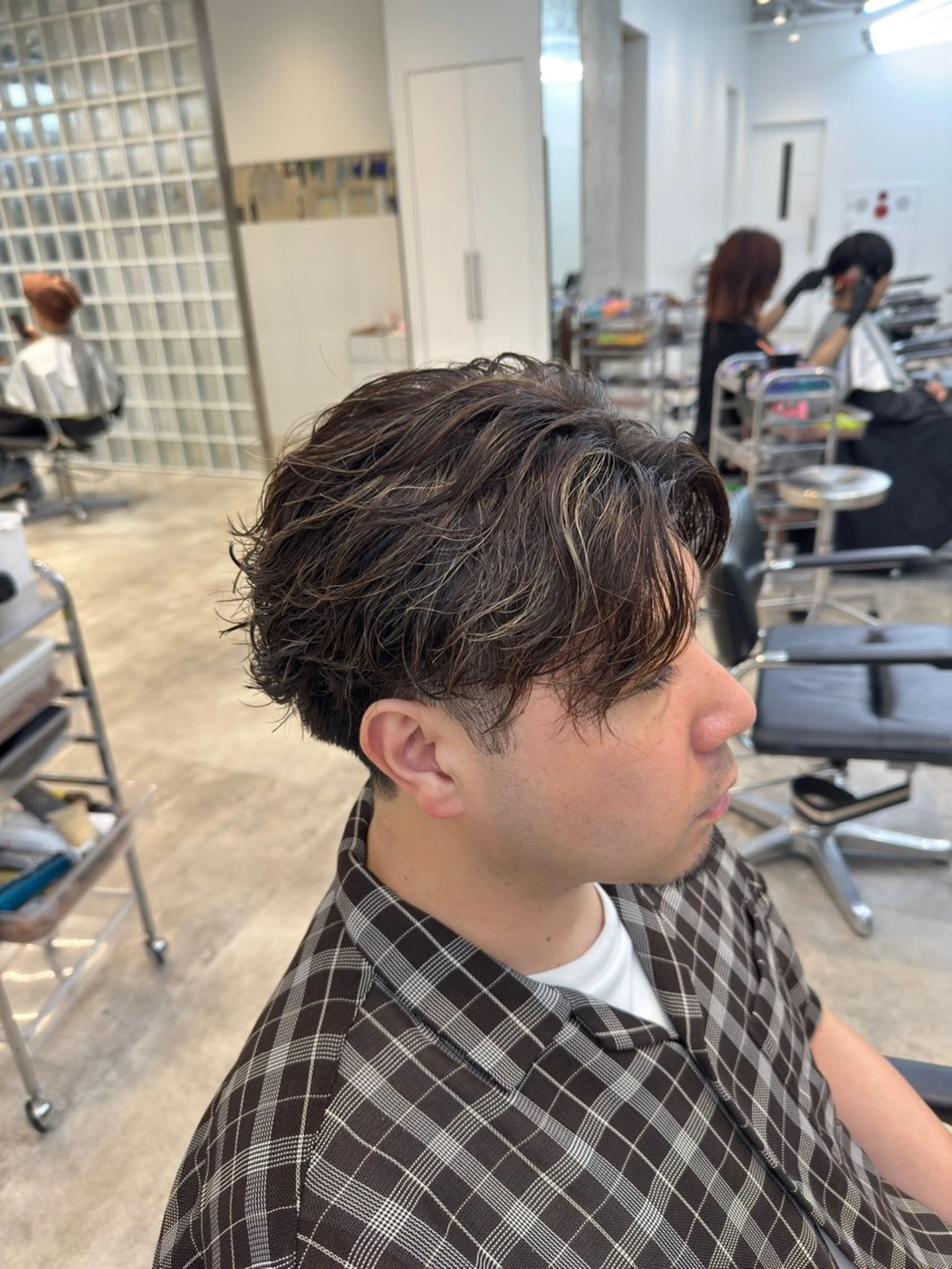 ショート パーマ カット パーマ fifth 児玉達哉 当日予約🙆のヘアスタイル