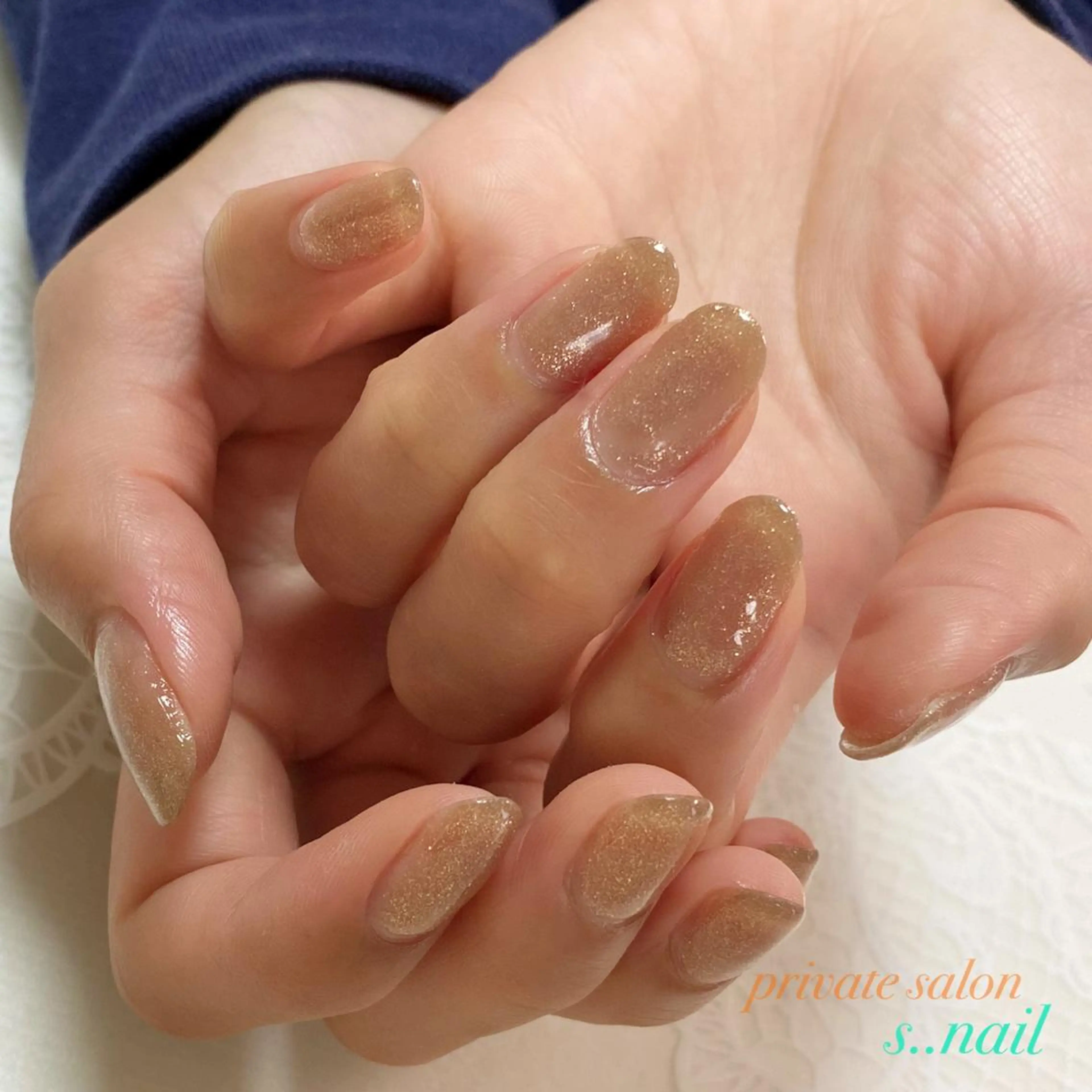 ネイル キラキラネイル ラメ(グリッター) ワンカラーネイル s..nail / MORITAのネイルデザイン
