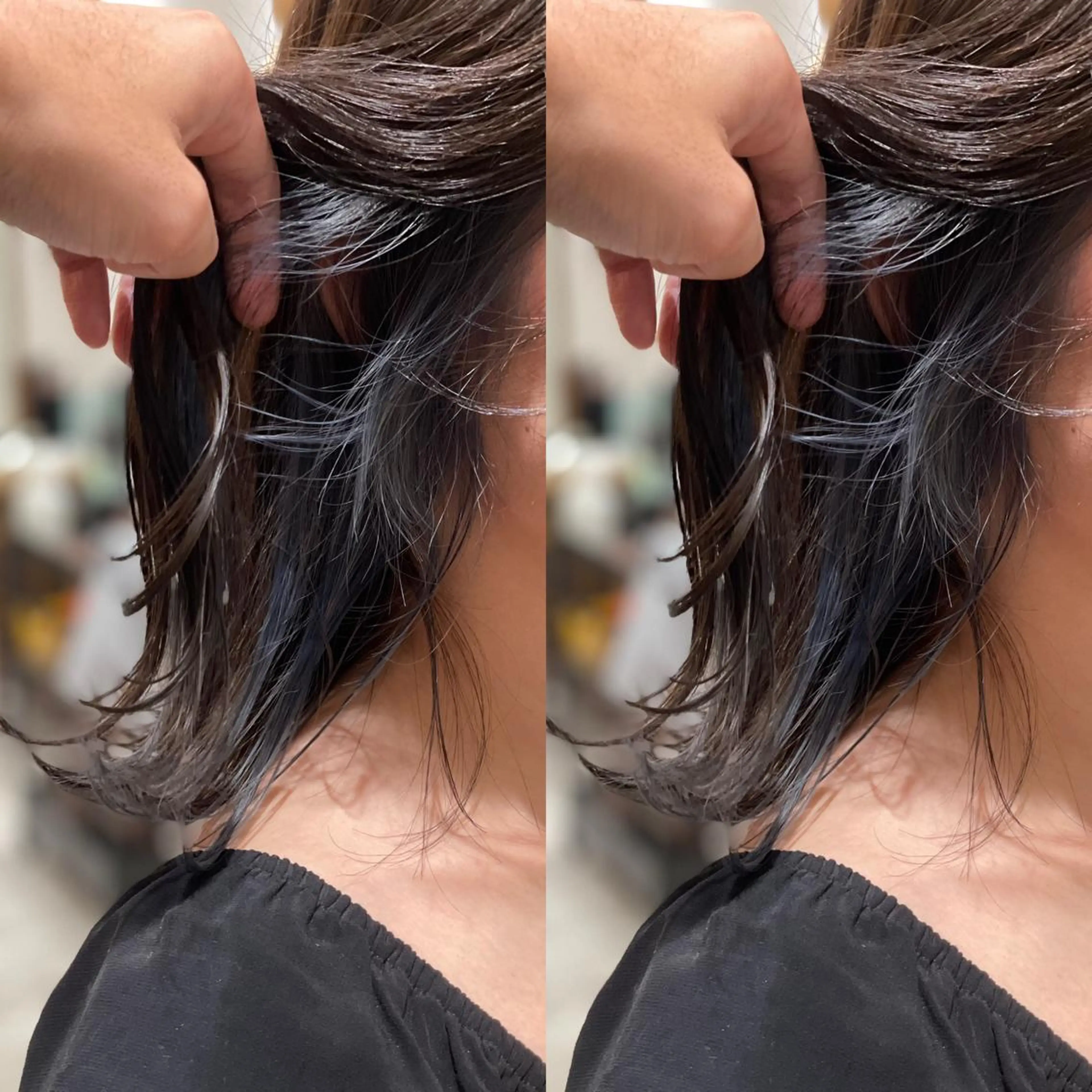 ミディアム カラー Snaly カラー特化ページのヘアスタイル