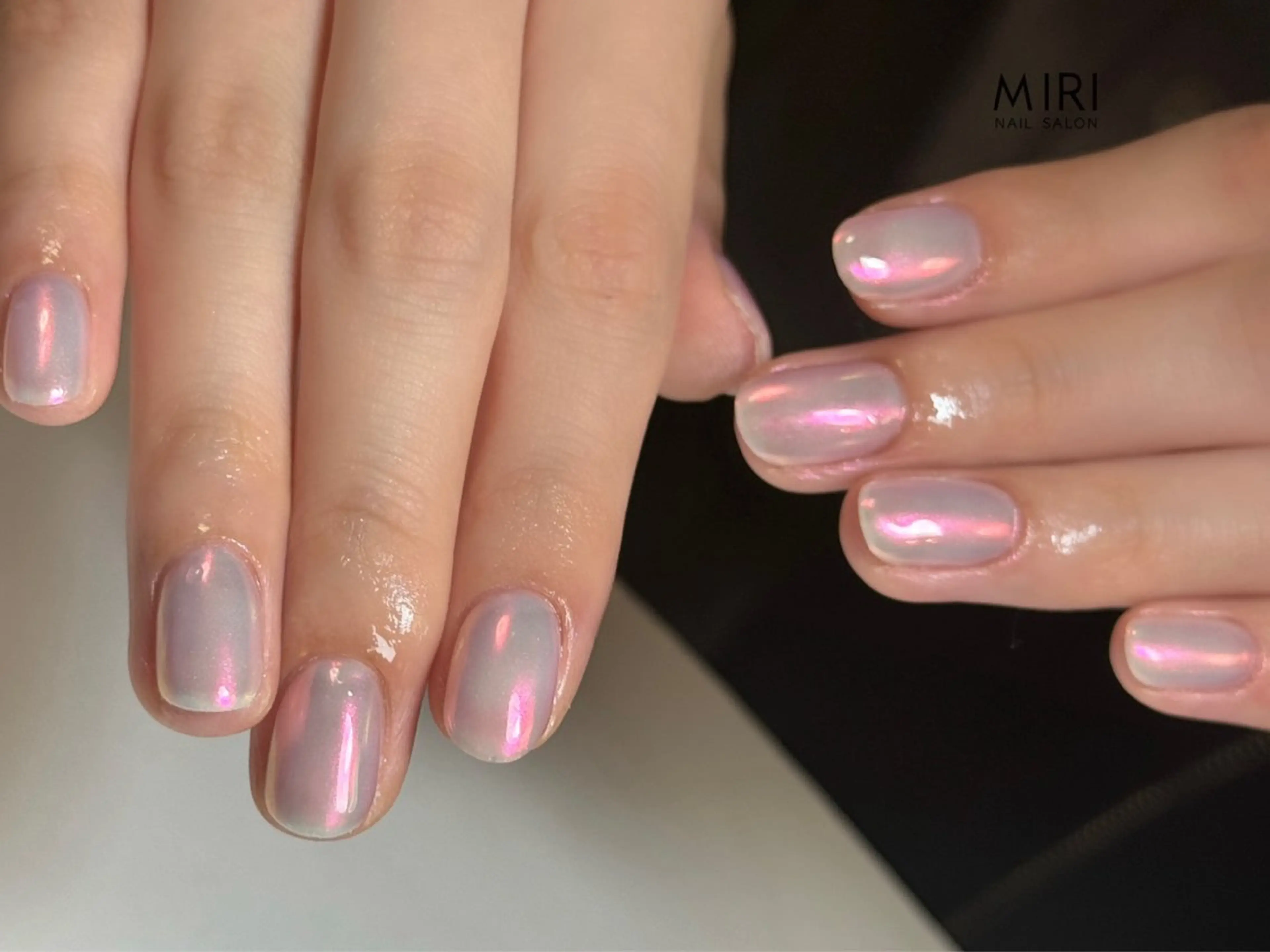 ネイル フットネイル ジェルネイル マグネットネイル 持ち込み ニュアンスネイル ハンドネイル Miri nail salonのネイルデザイン