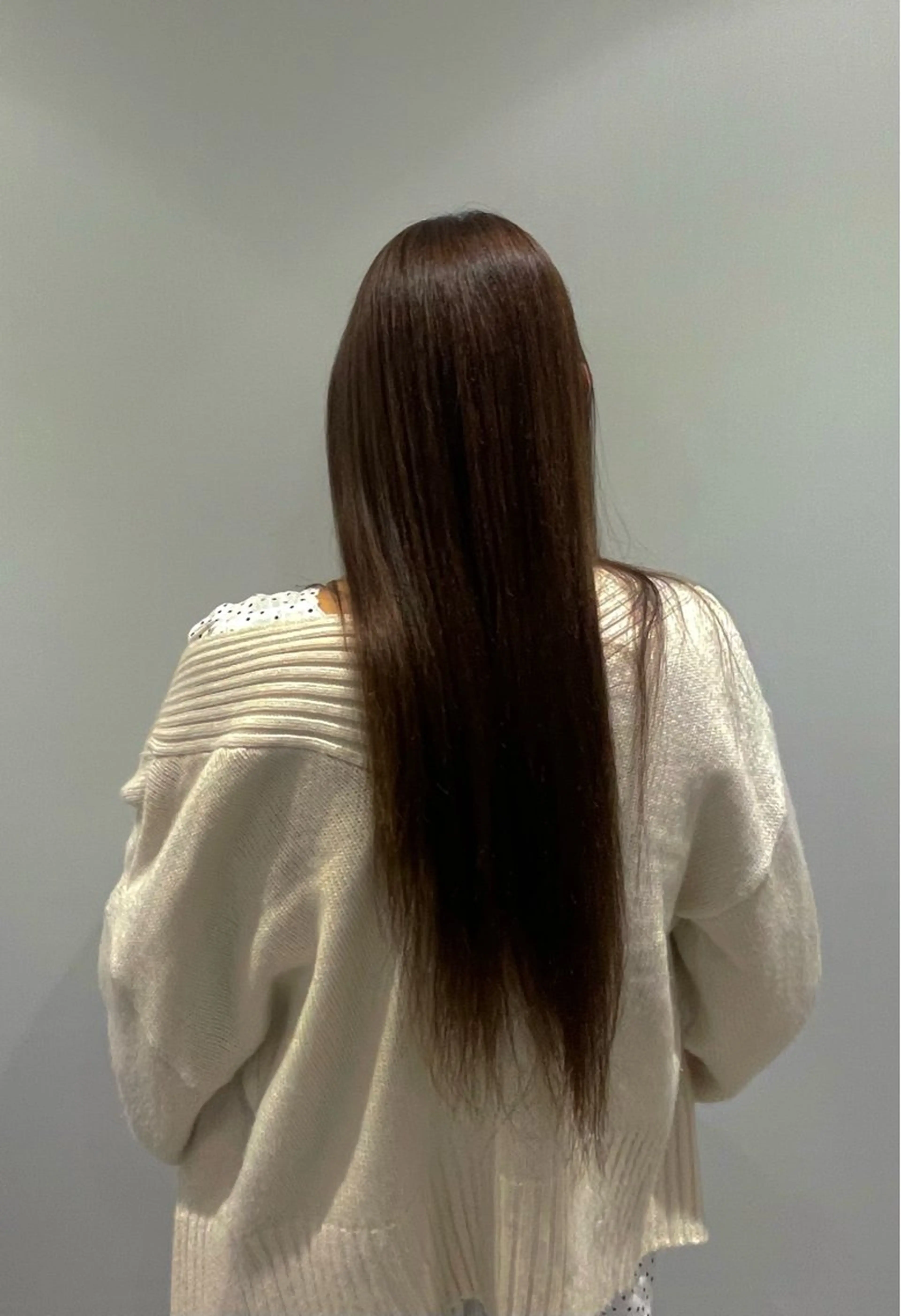 ロング パーマ 縮毛矯正 小村 侑生のヘアスタイル