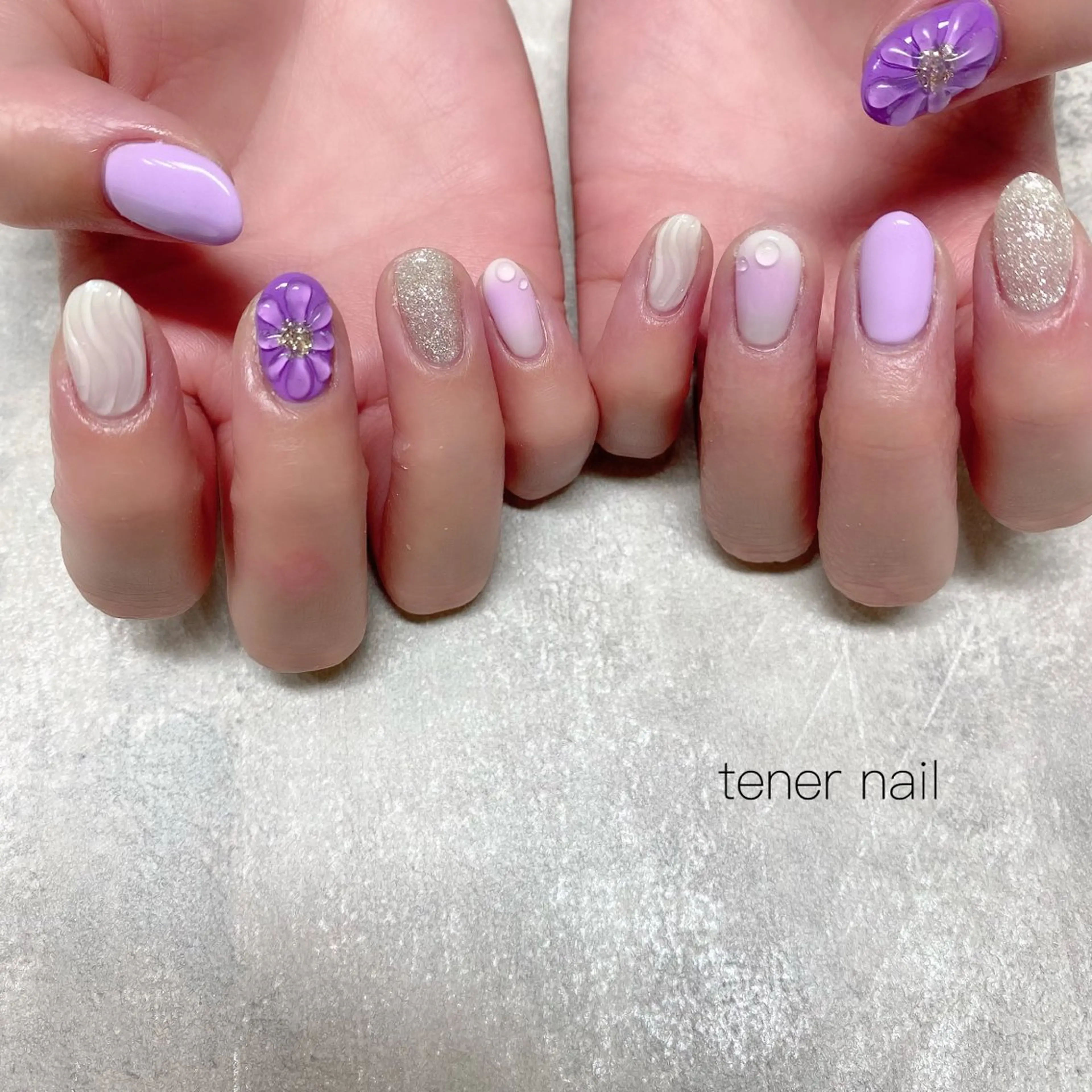ネイル ハンドネイル テネルネイル tener nailのネイルデザイン