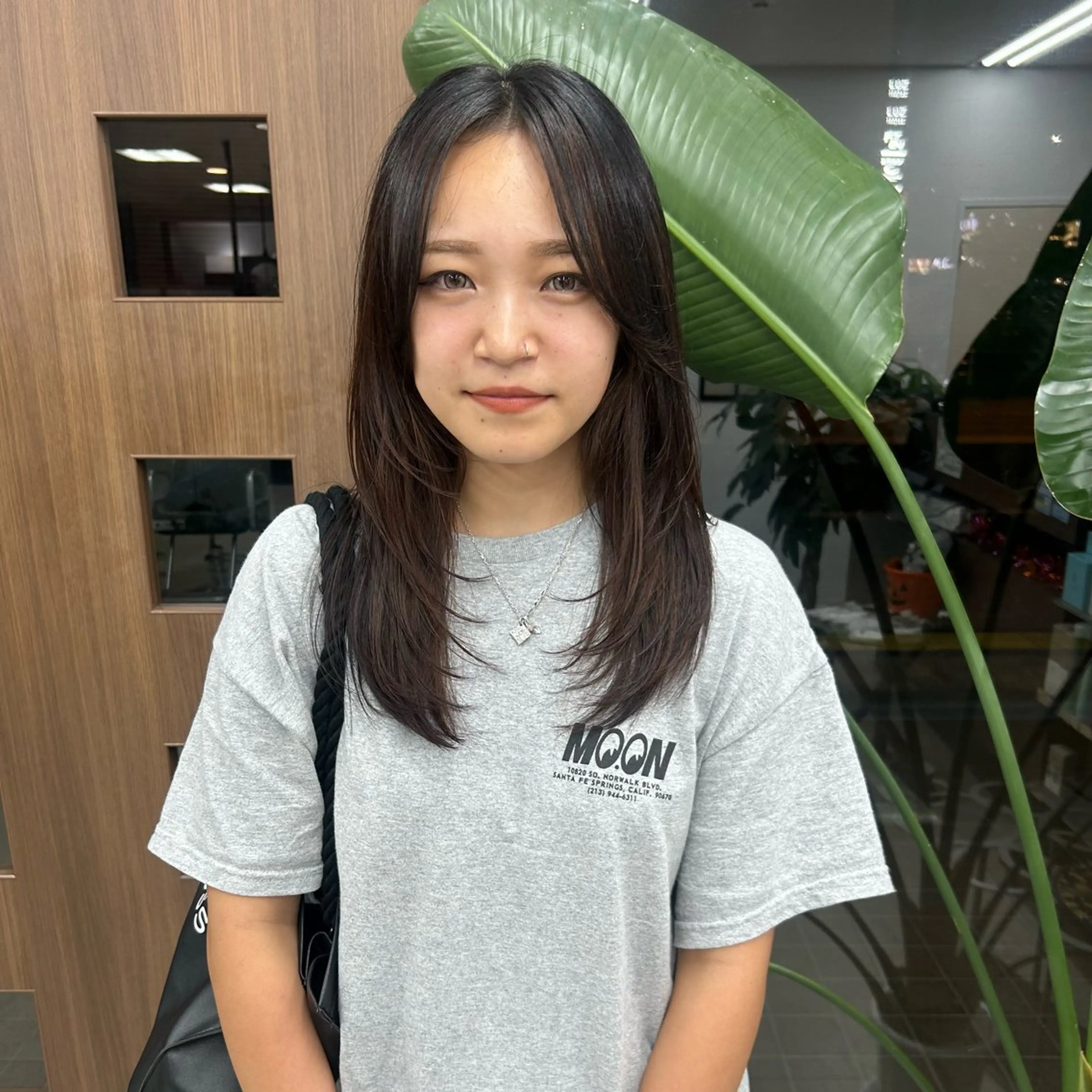 ロング レイヤーカット ロング ダブルカラー/韓国 ヘア/さわのあかねのヘアスタイル