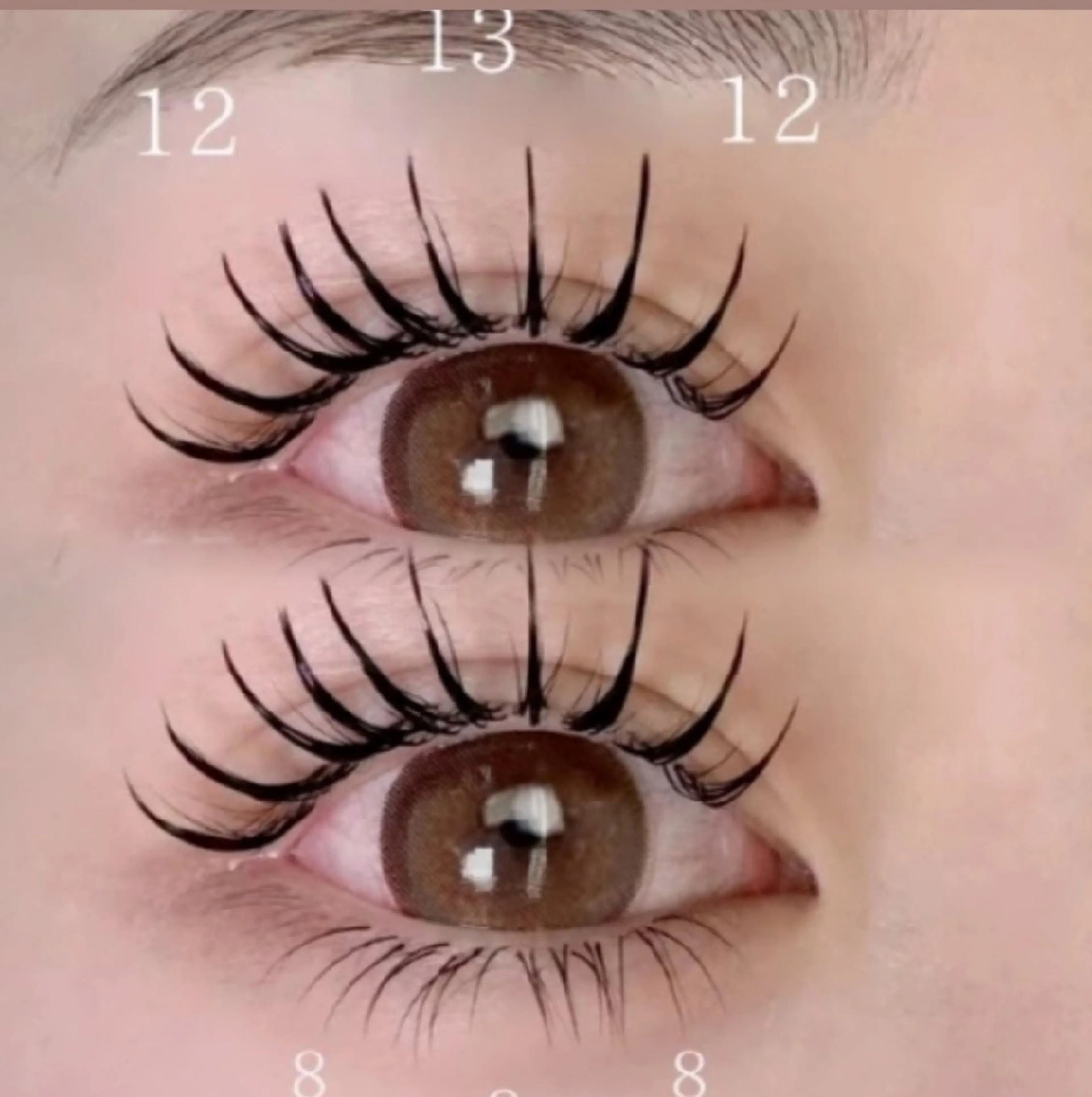 マツエク・マツパ foi by eyeartistsのマツエク・マツパデザイン